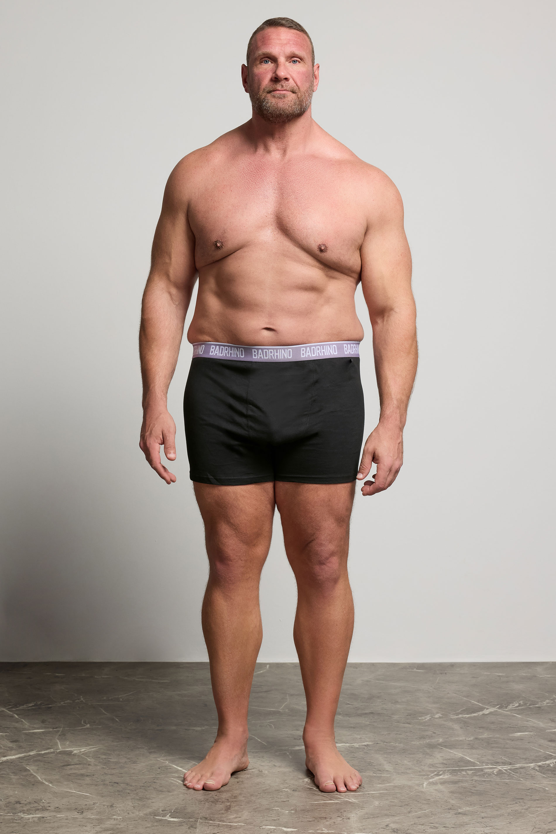 BadRhino Big & Tall 3 PACK Black Boxers | BadRhino 3