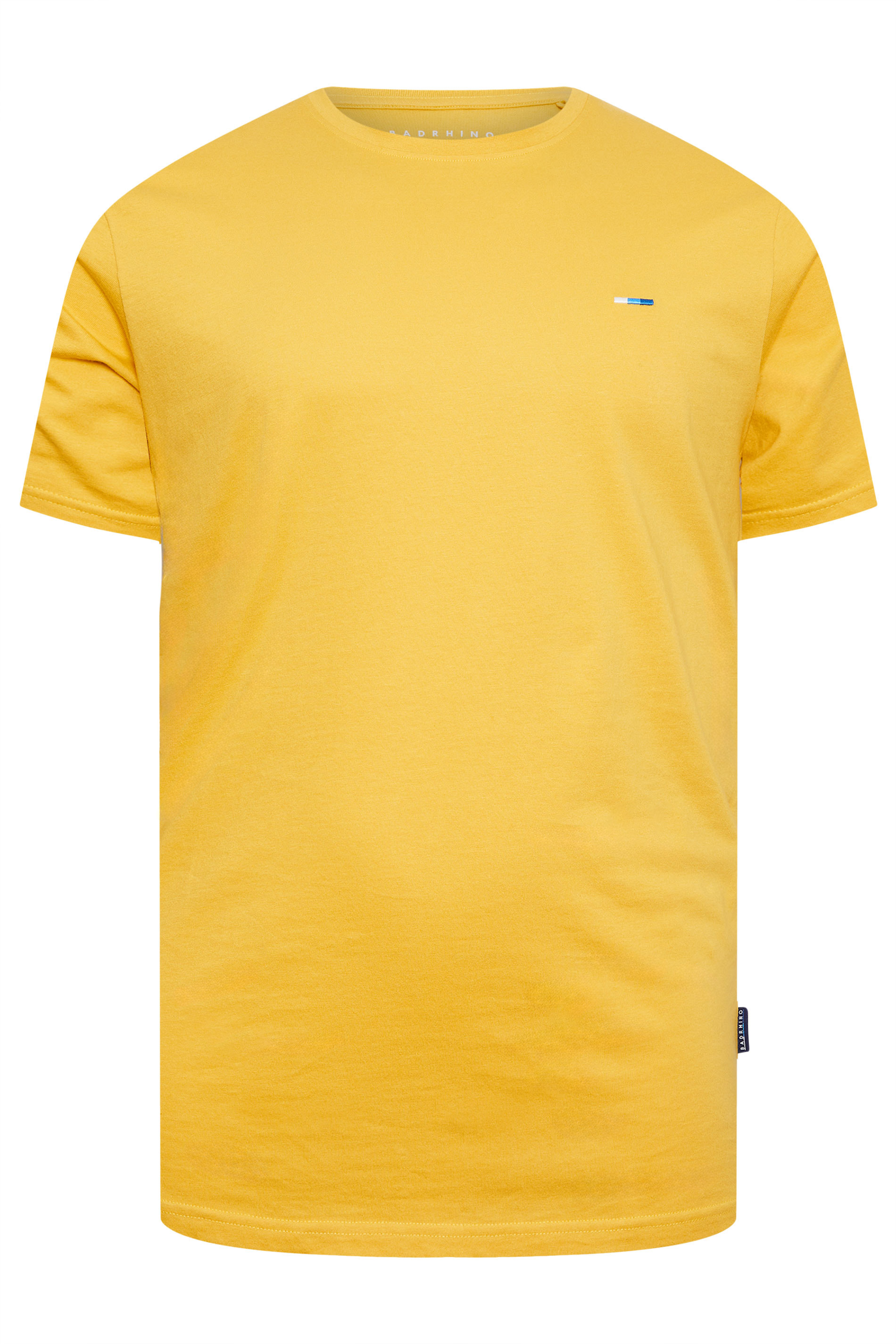 BadRhino Big & Tall Mustard Yellow Core T-Shirt | BadRhino