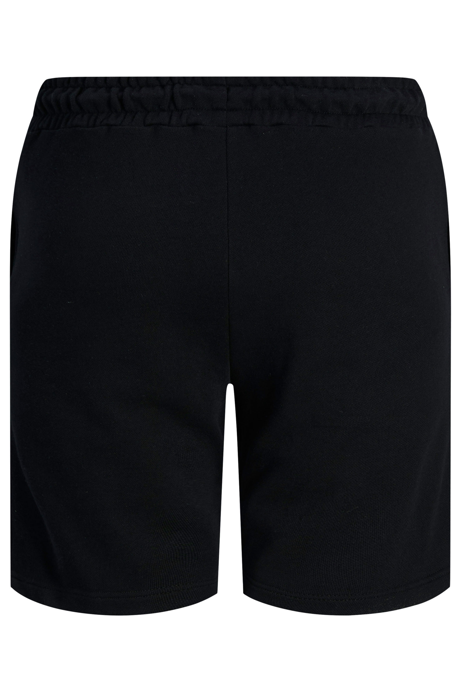 JACK & JONES Big & Tall Black 'Beau' Jogger Shorts | BadRhino 4