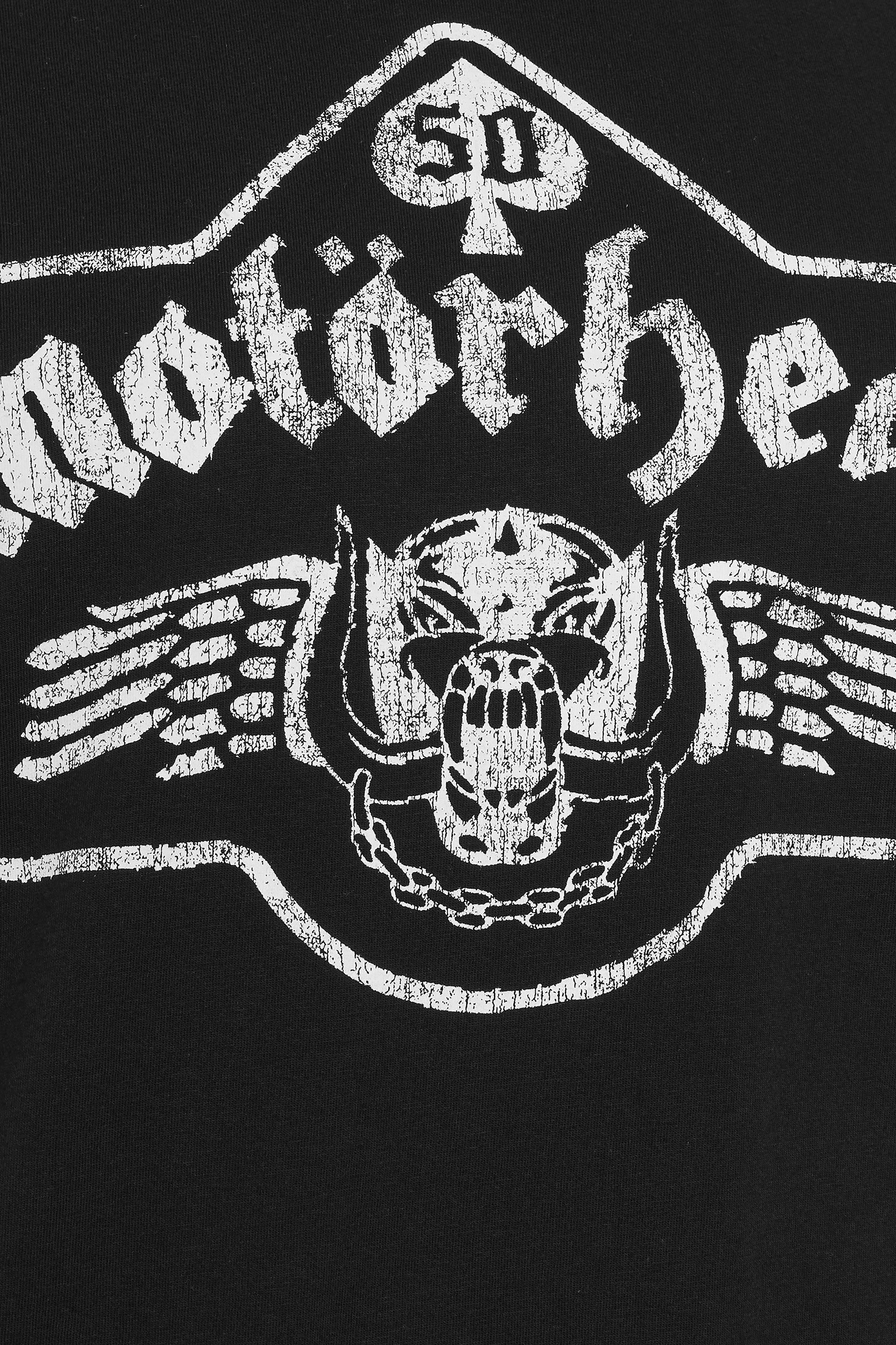 BadRhino Big & Tall Black Motörhead Graphic T-Shirt | BadRhino 7