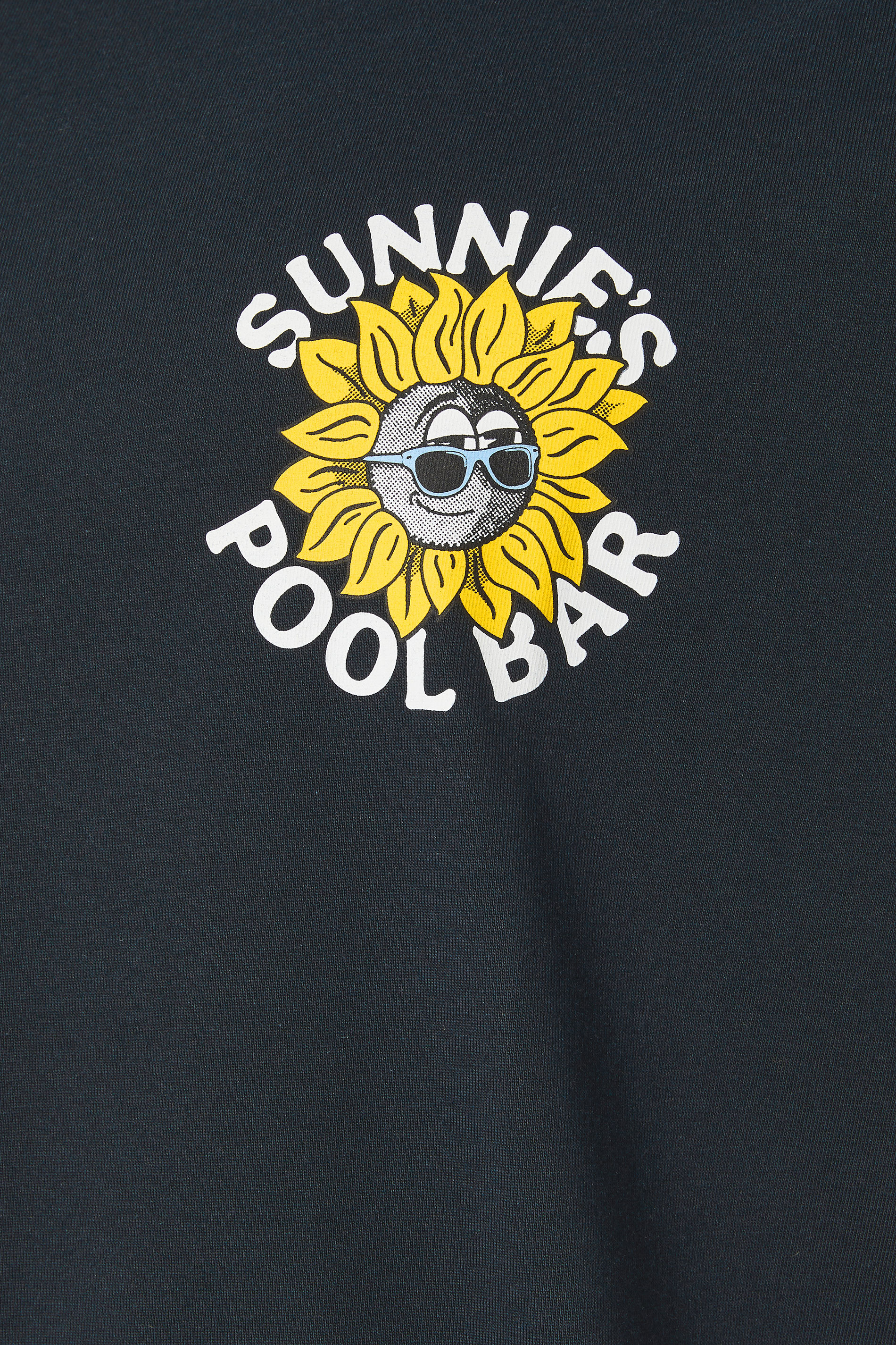 LYLE & SCOTT Big & Tall Navy Blue Sunnie's Graphic T-Shirt | BadRhino 4