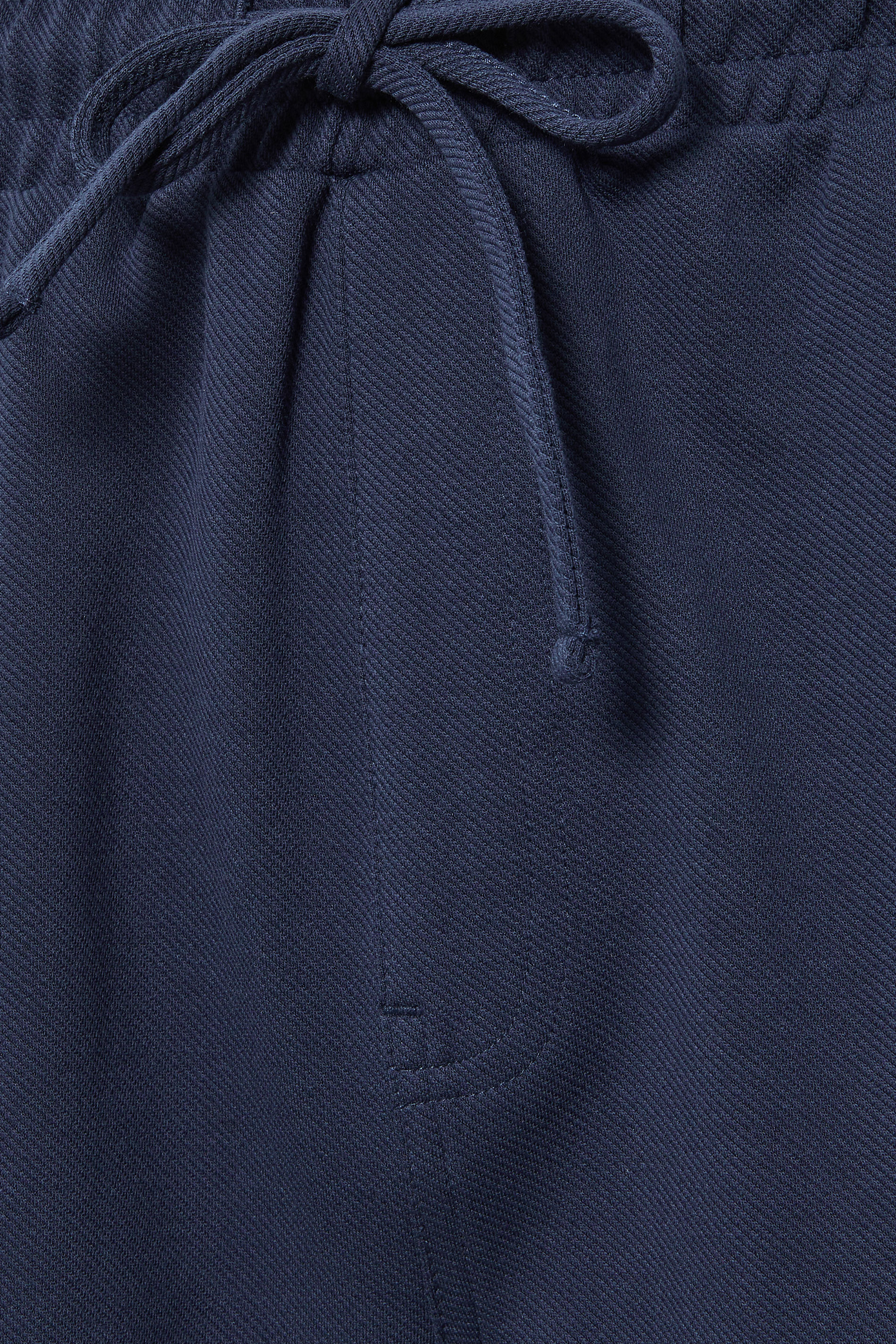 BadRhino Big & Tall Navy Blue Textured Jersey Shorts | BadRhino   2