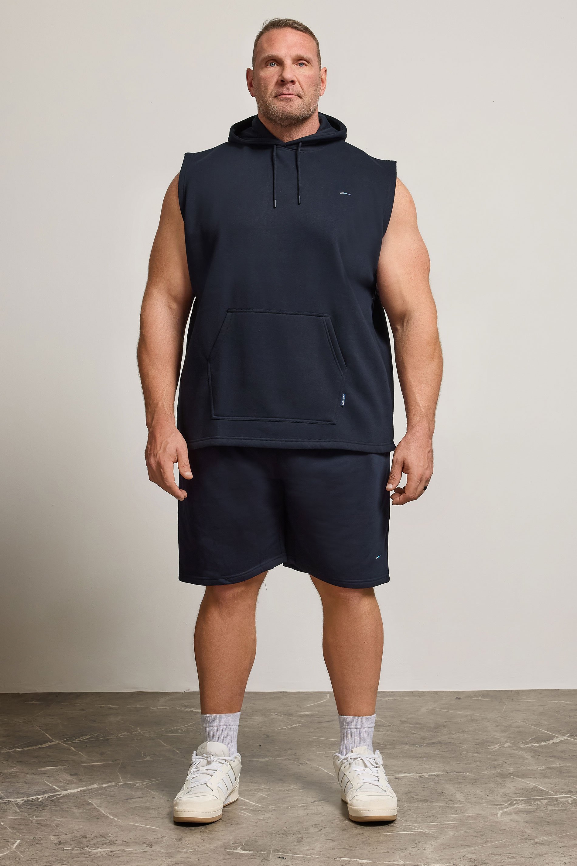 BadRhino Navy Blue Essential Jogger Shorts | BadRhino 2
