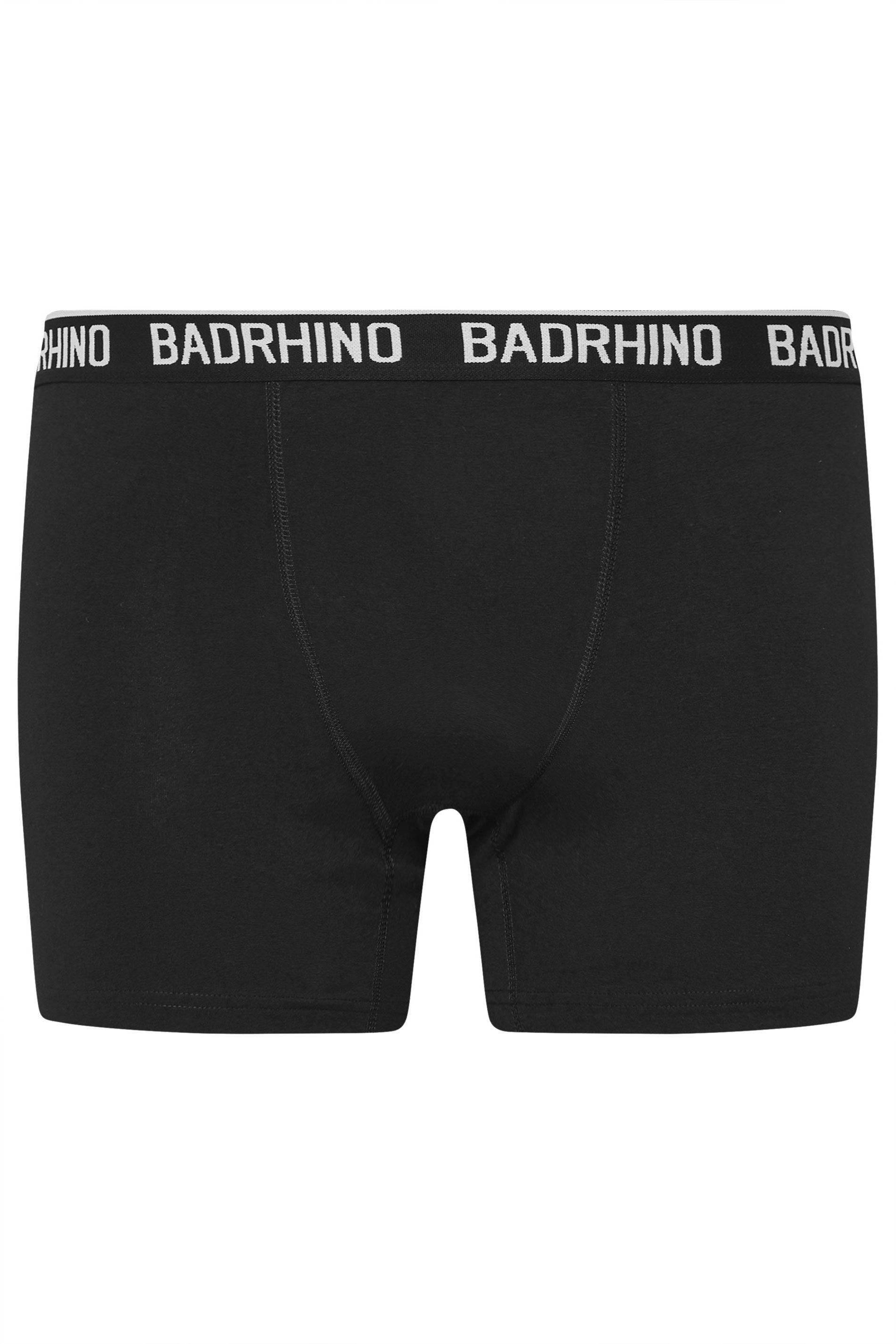 BadRhino 7 PACK Orange & Black Boxers | BadRhino 12