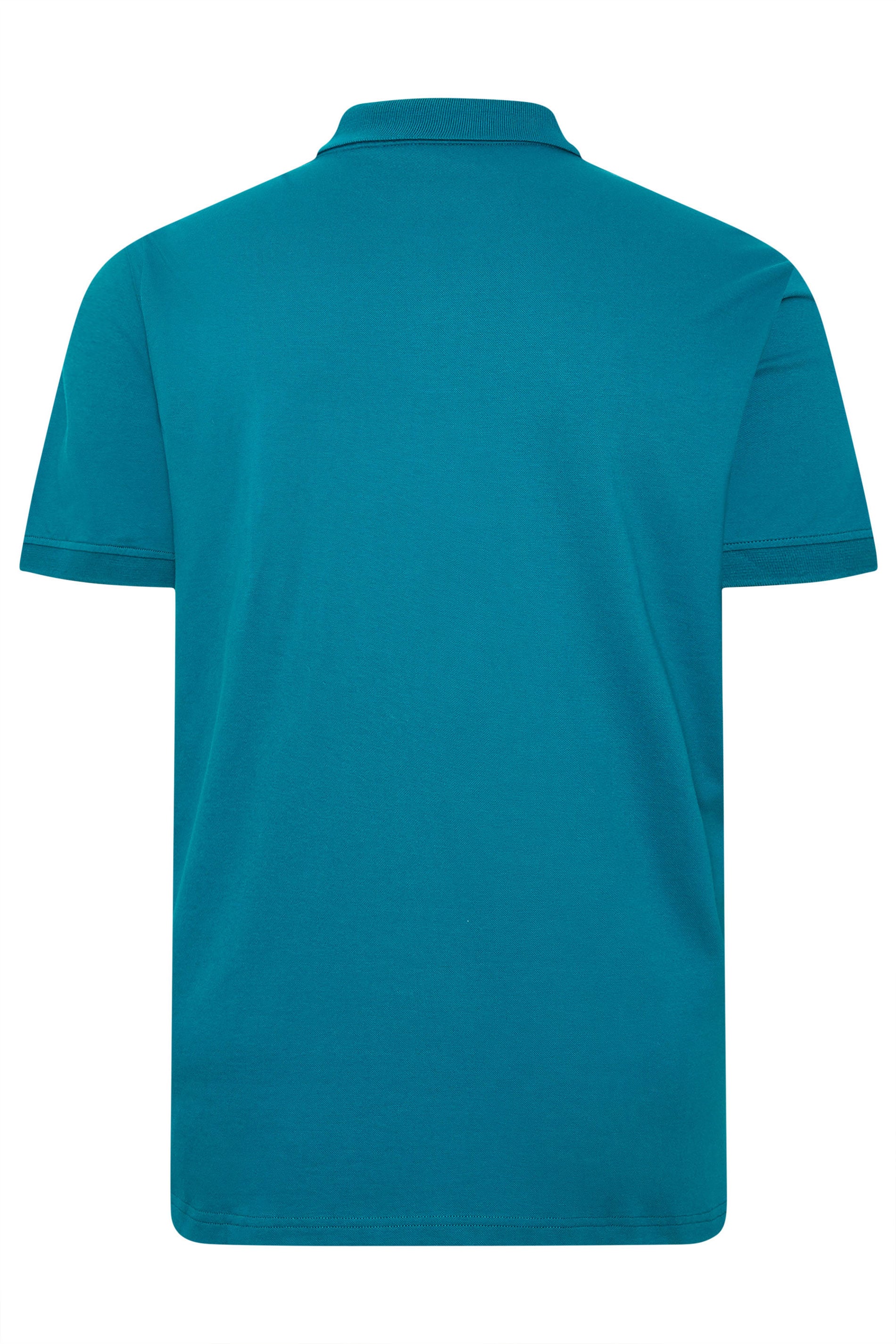 LYLE & SCOTT Big & Tall Lagoon Blue Core Polo Shirt | BadRhino 4