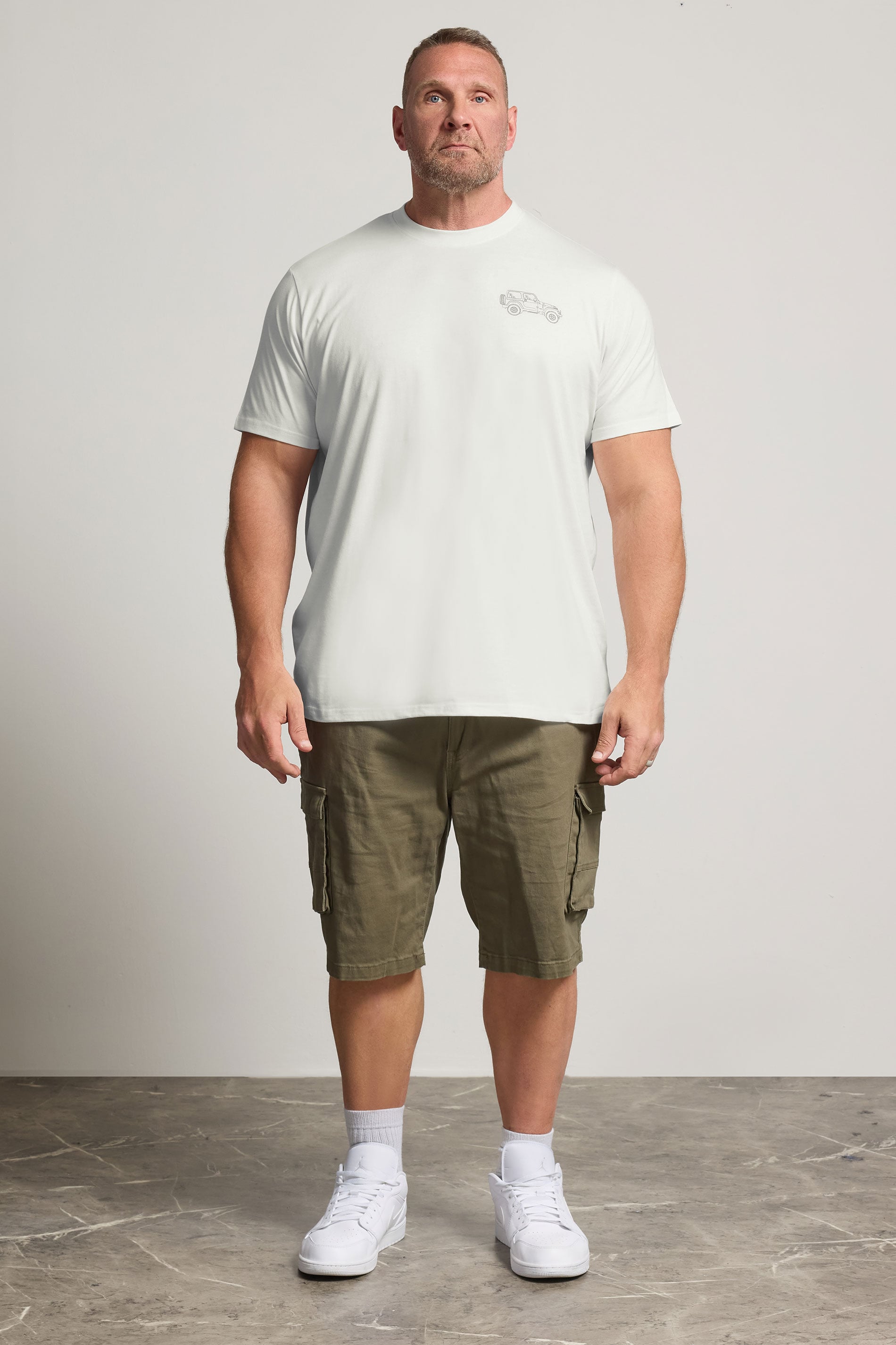 BadRhino White 'Forever Off-Roader' Tee | BadRhino 1
