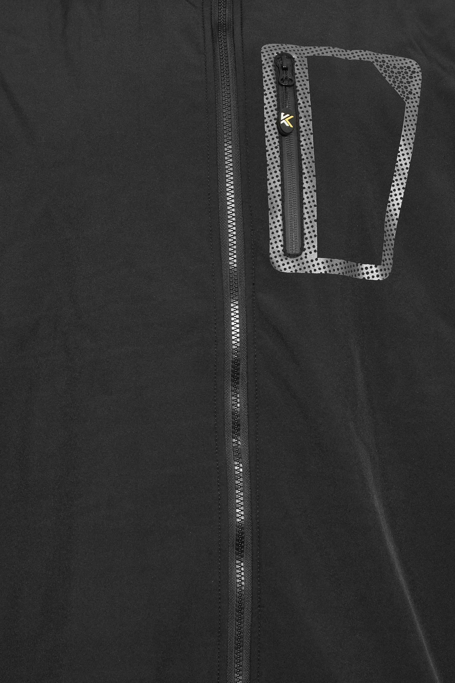 KAM Big & Tall Black Softshell Jacket | BadRhino 5