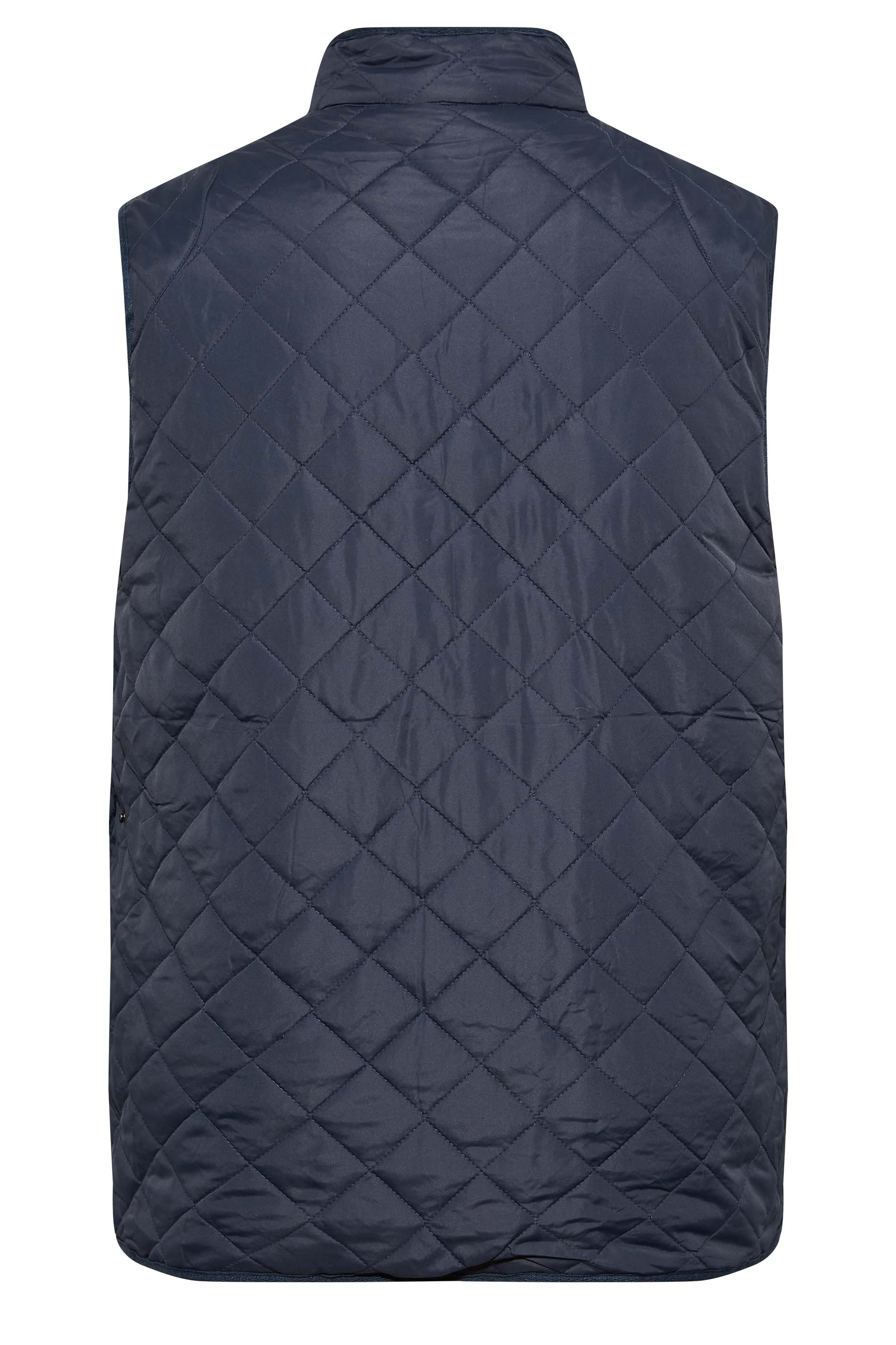 Quilted body warmer - navy