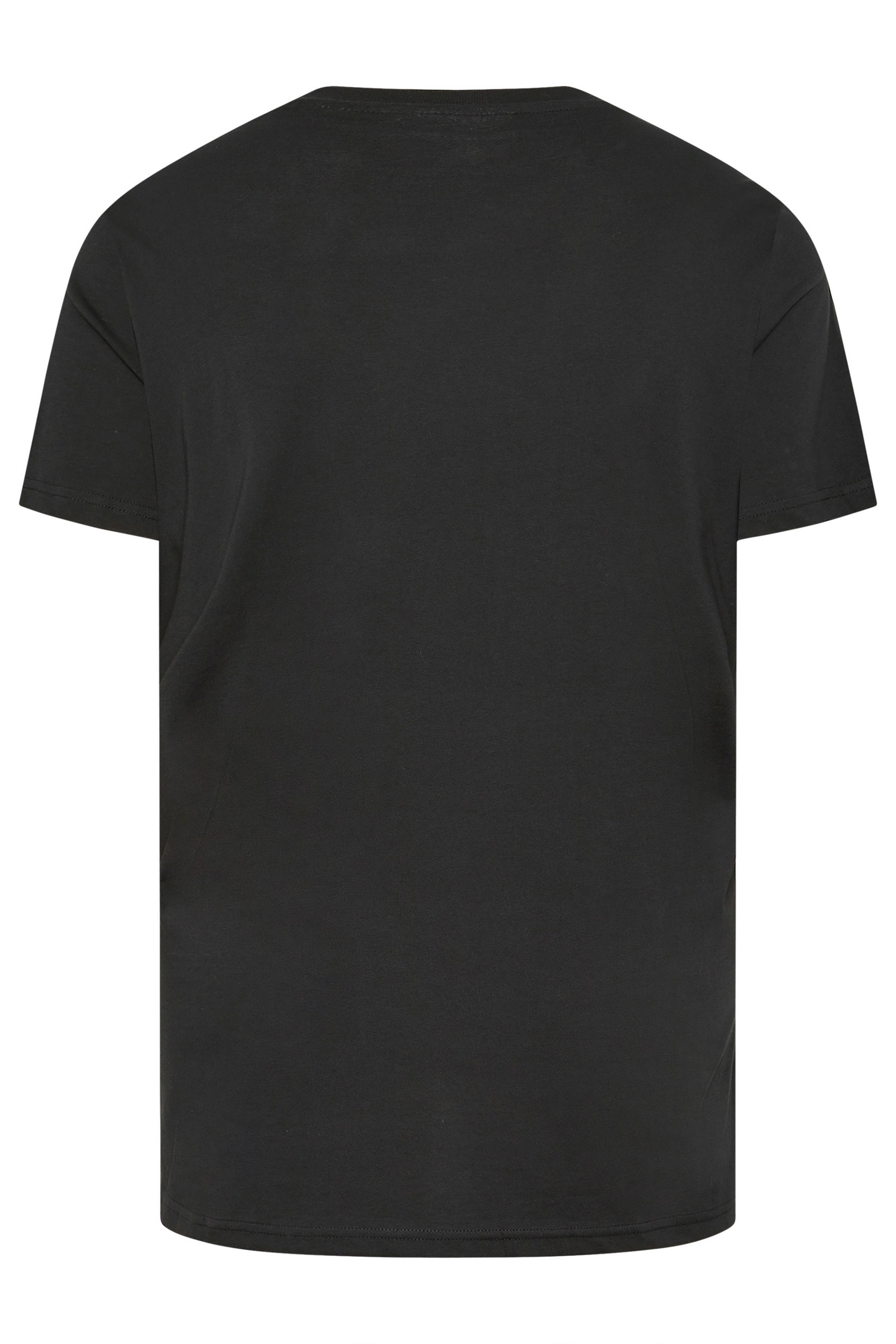 Ben Sherman Big & Tall Black Speed Graphic T-Shirt | BadRhino 4