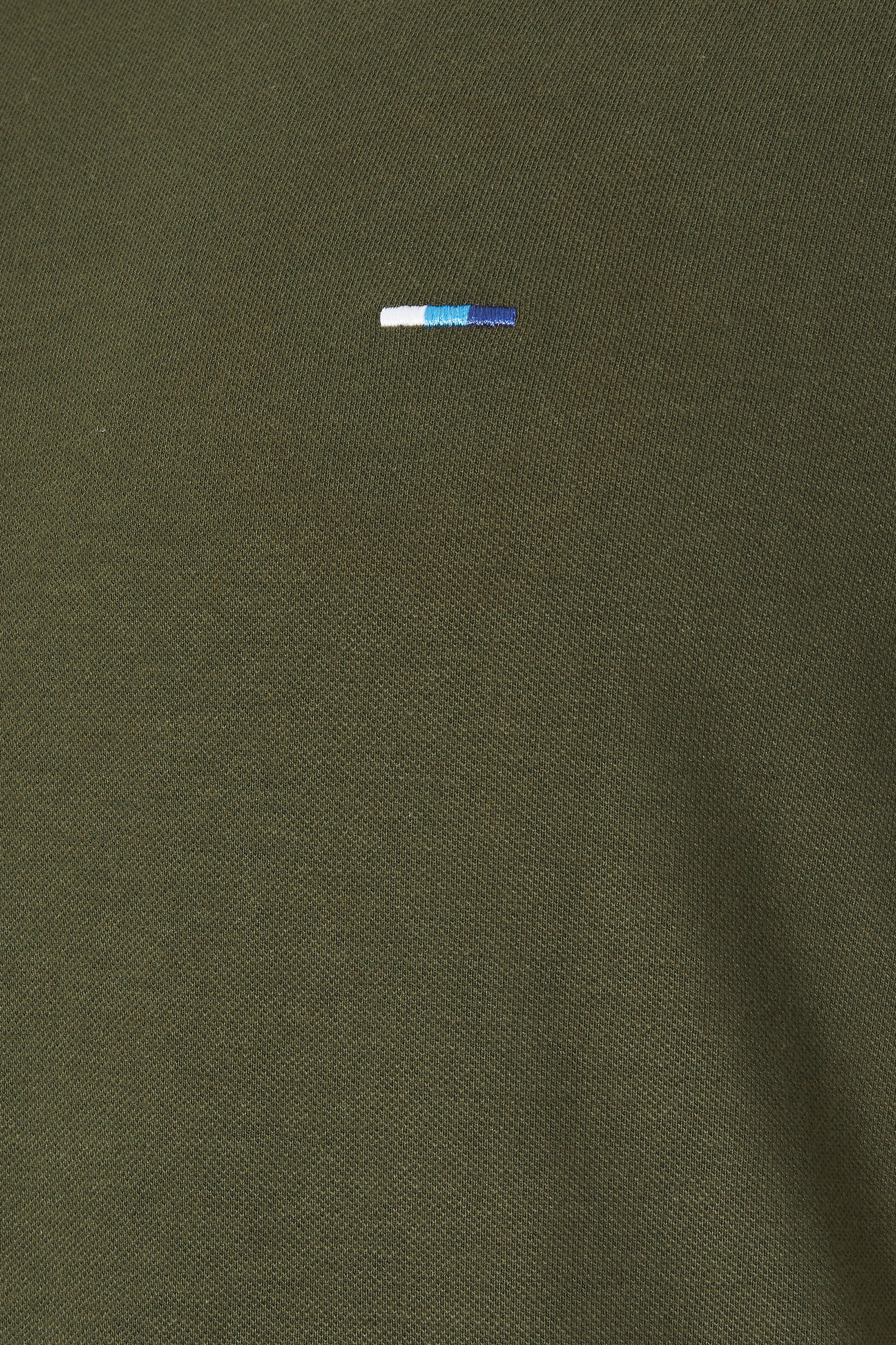 BadRhino Big & Tall Olive Green Extra Long Pique Ringer T-Shirt | BadRhino 6