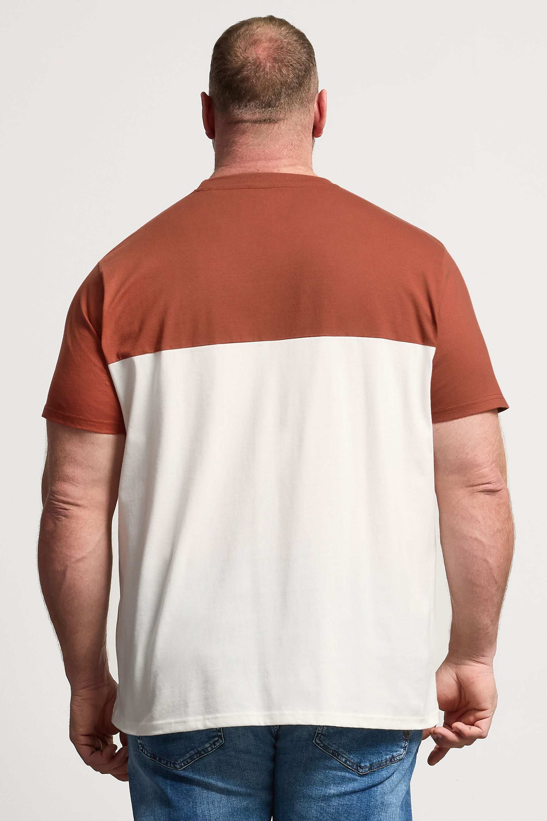 BadRhino Big & Tall Clay Orange Pocket T-Shirt | BadRhino 2