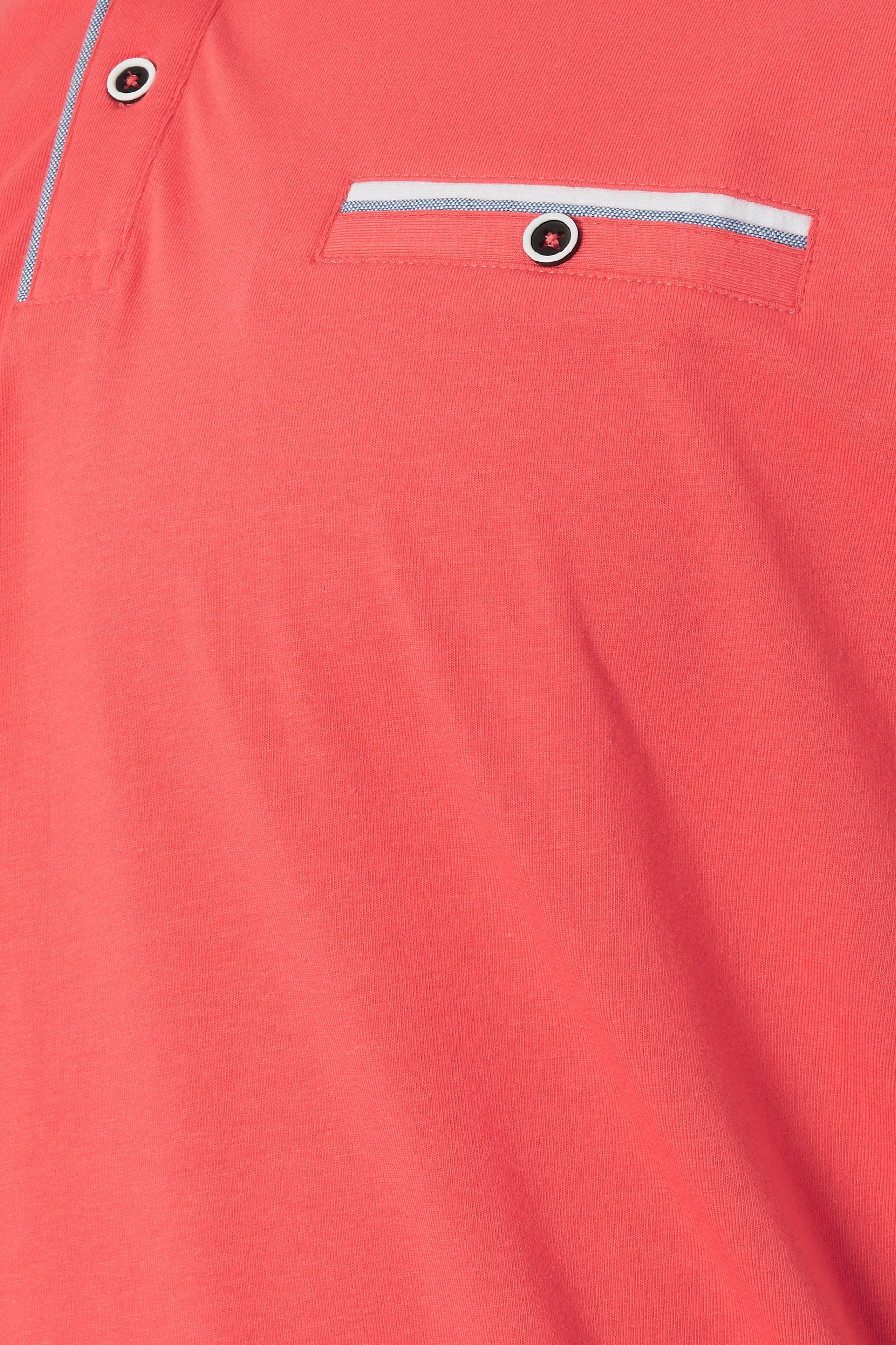 BadRhino Big & Tall Orange Chambray Polo Shirt | BadRhino 6