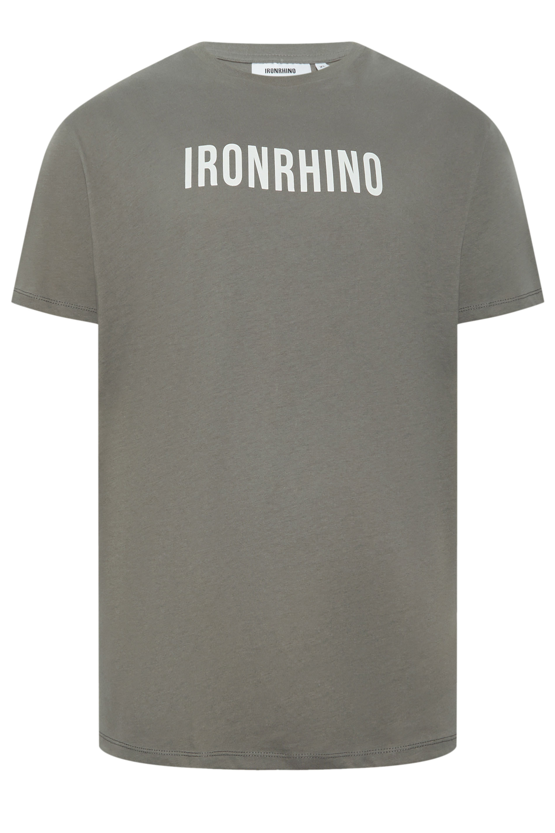 IronRhino Big & Tall Grey 'Heavy Duty' T-Shirt | BadRhino 5