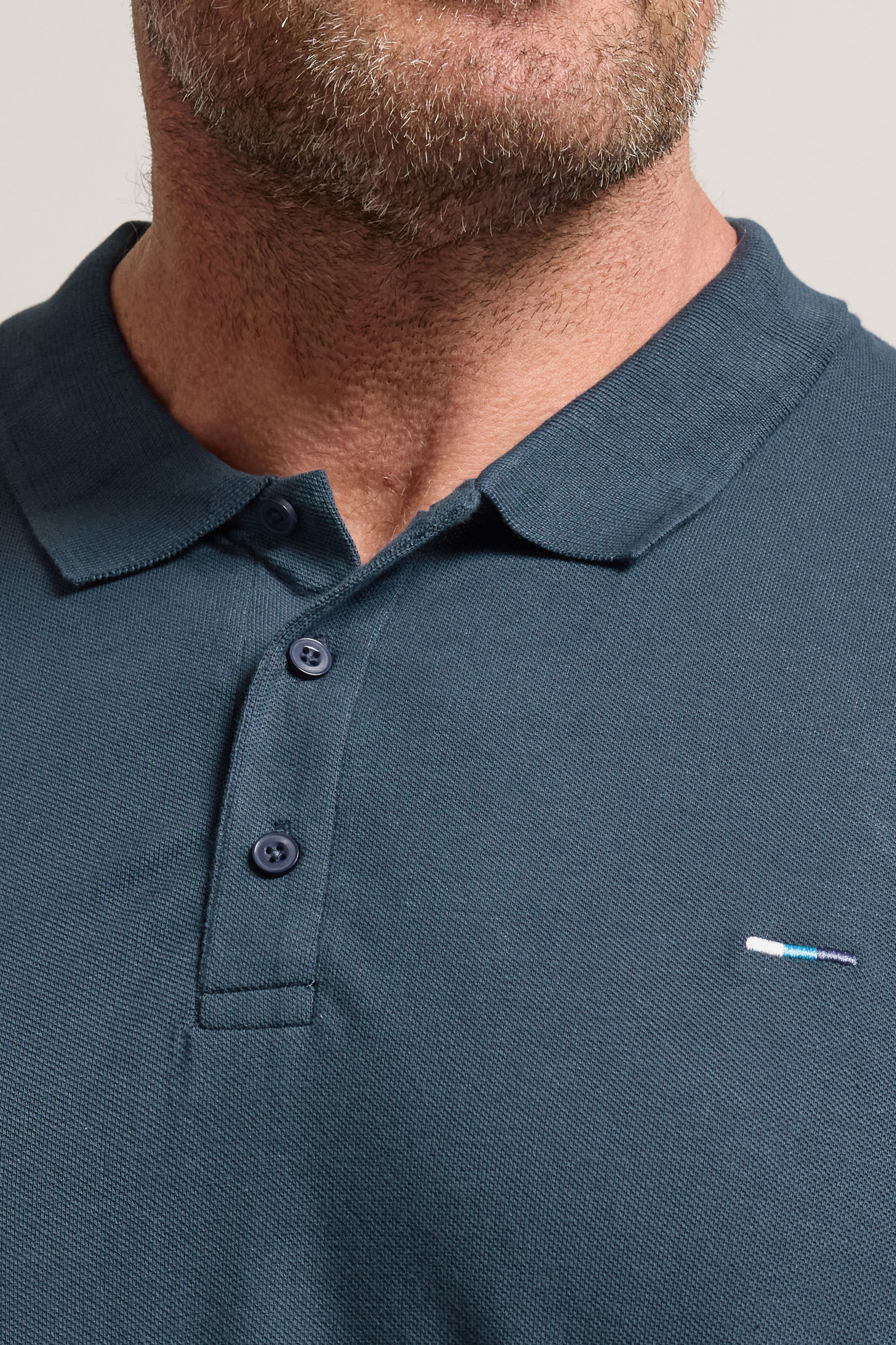 BadRhino Big & Tall Dark Blue Core Polo Shirt | BadRhino 4