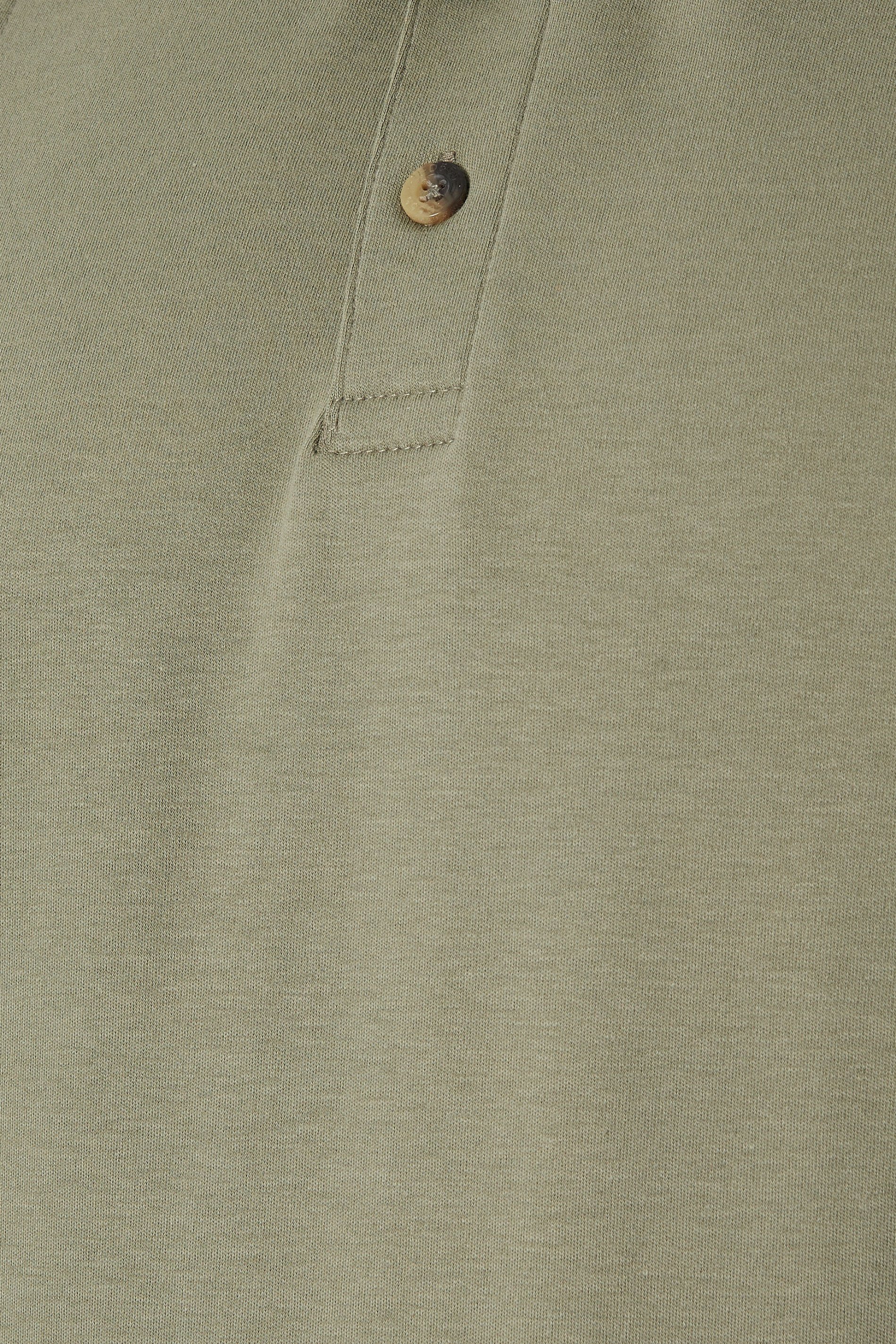 D555 Big & Tall Khaki Green Jacquard Knitted Panel Polo Shirt | BadRhino 2
