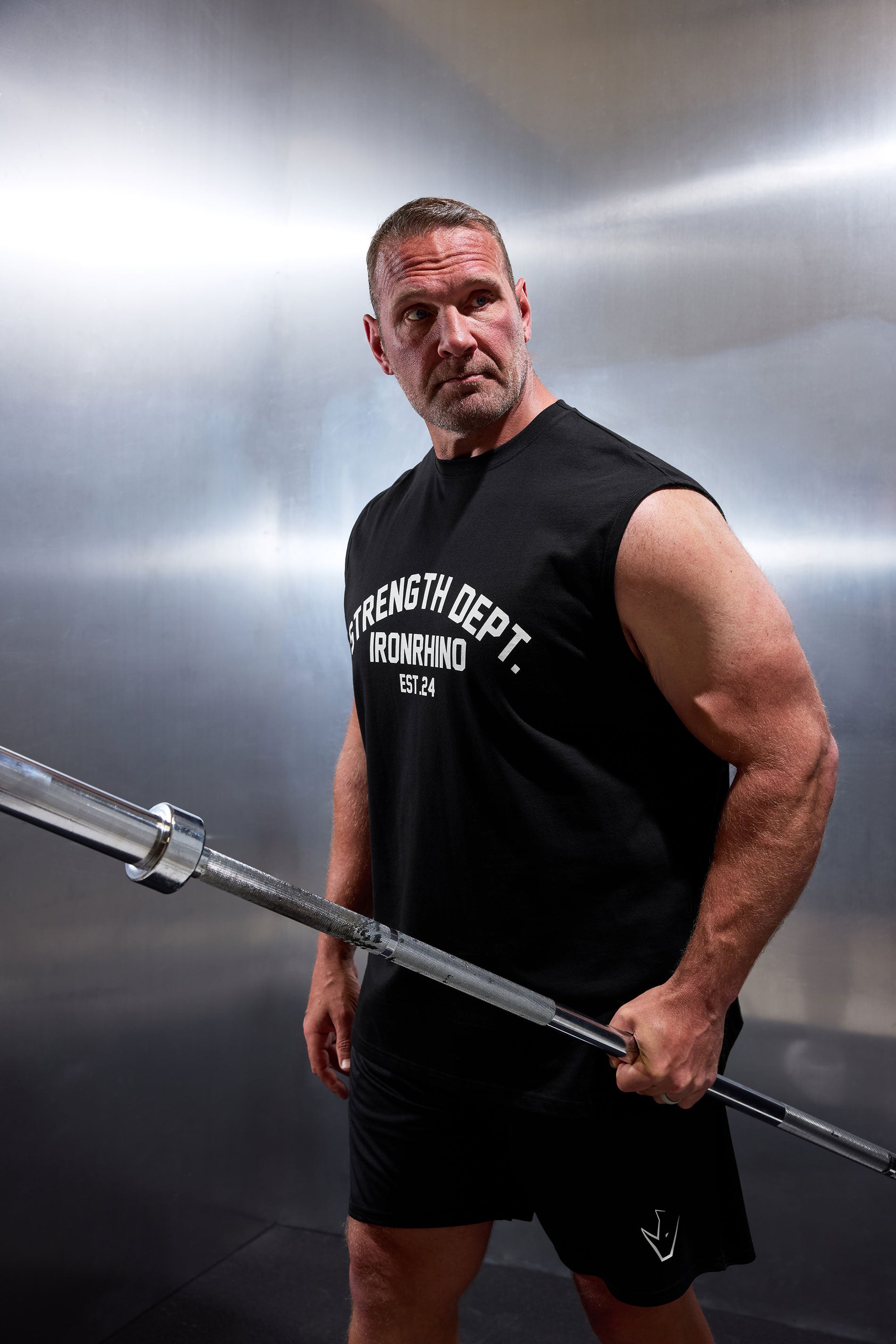 IronRhino Big & Tall Black Strength Dept Vest | BadRhino 3
