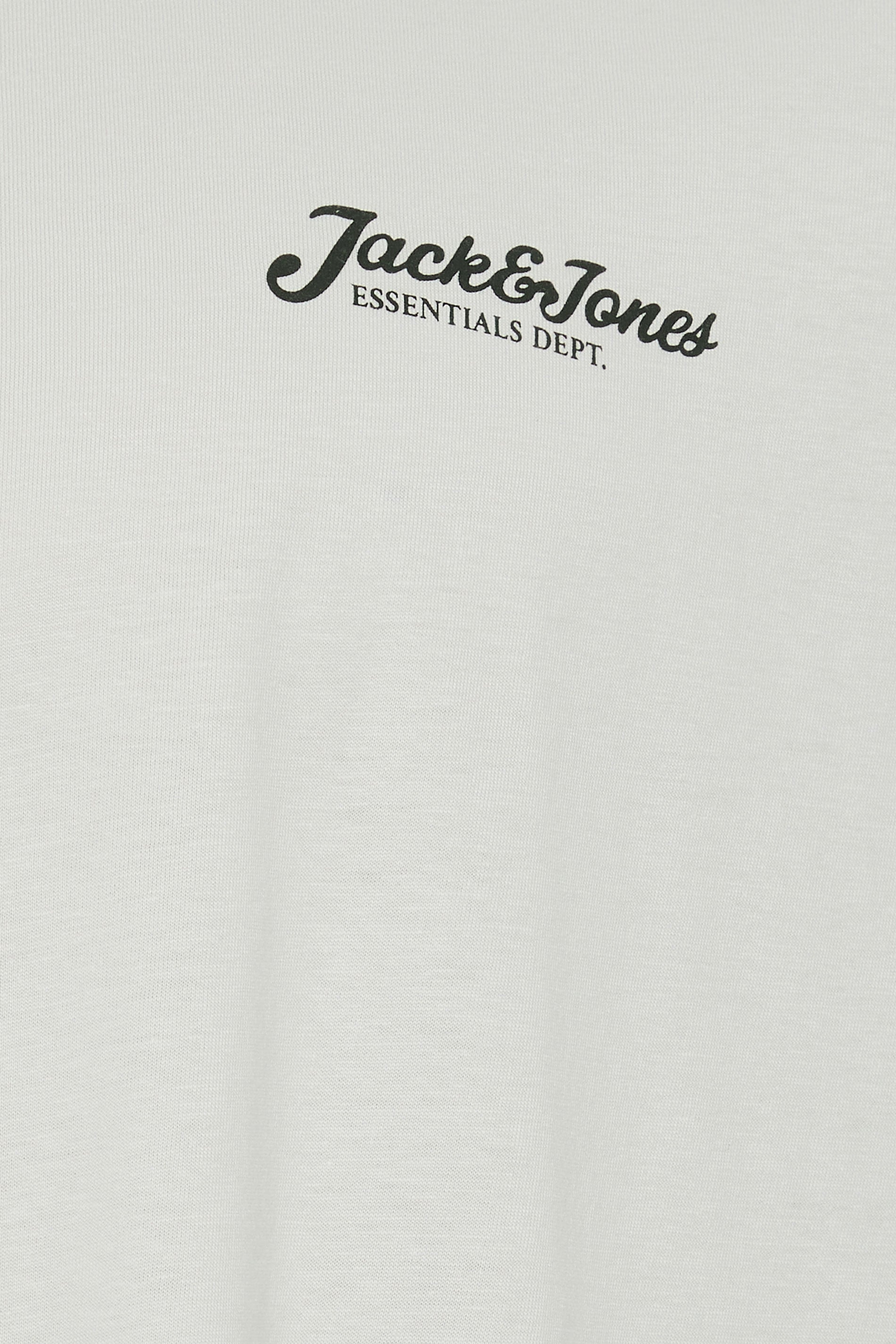 JACK & JONES 3 PACK Big & Tall White, Black, and Light Blue Tanktops | BadRhino 7