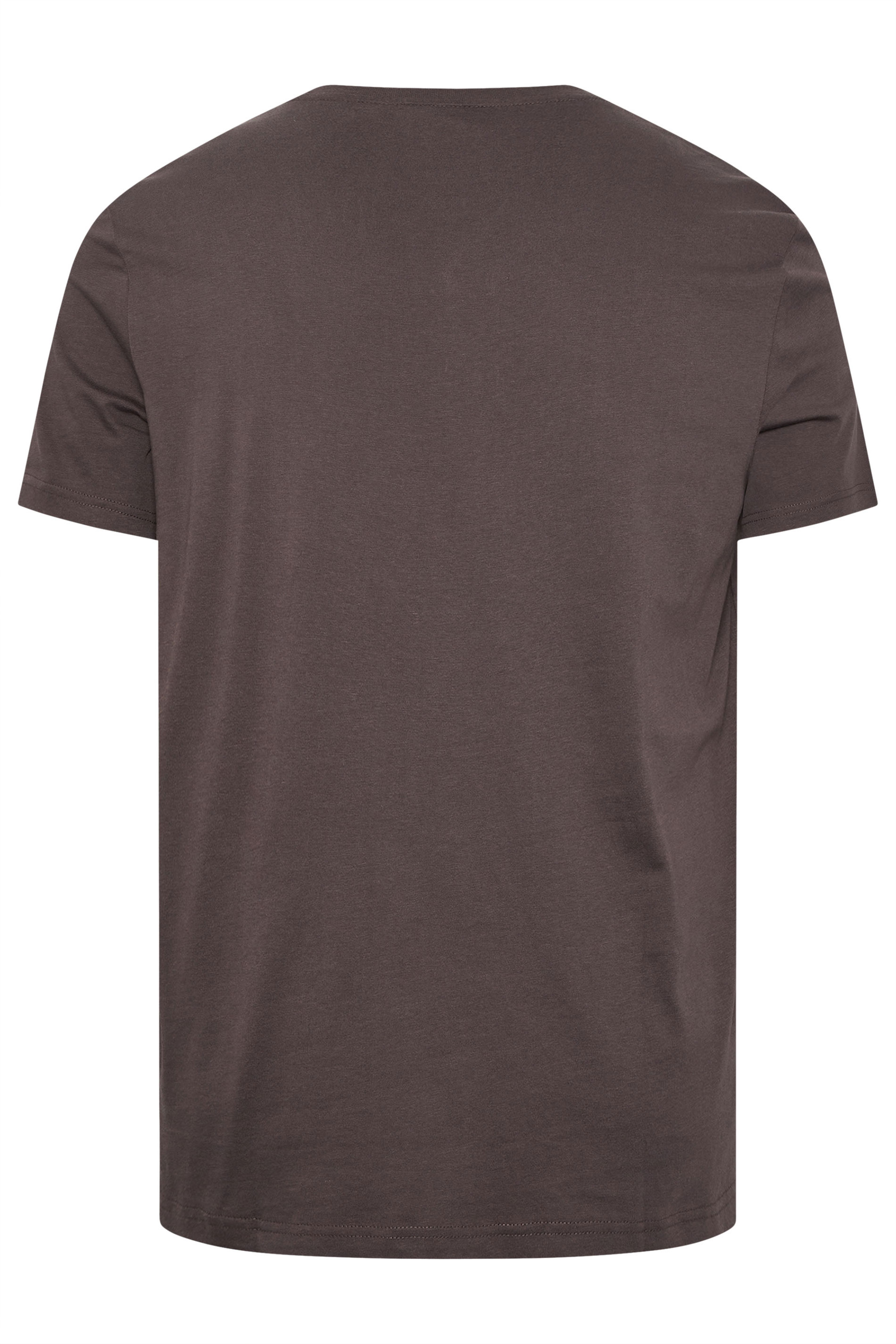 LYLE & SCOTT Big & Tall Brown Core T-Shirt | BadRhino 4