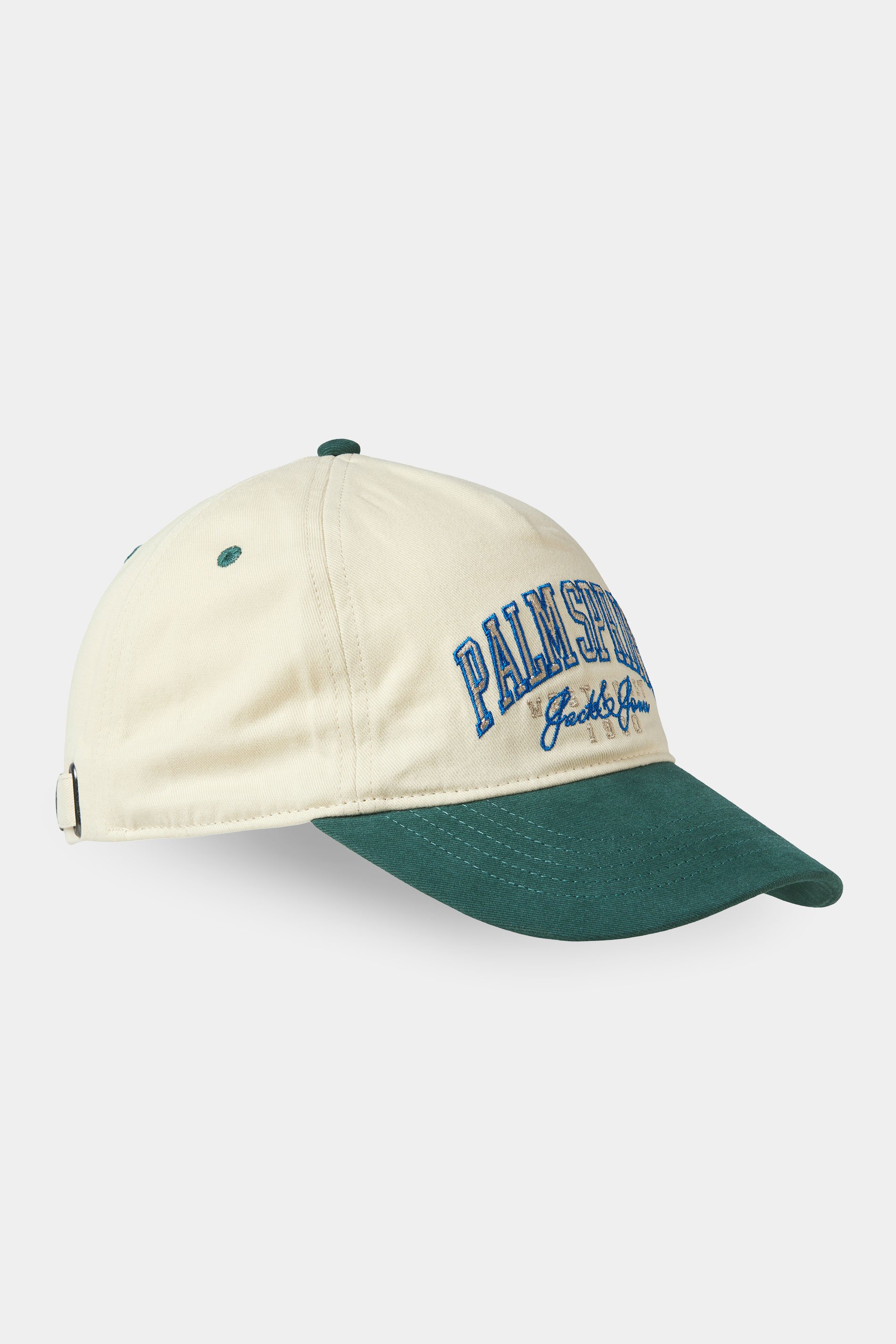 JACK & JONES Big & Tall Moonbeam White Baseball Cap | BadRhino 2