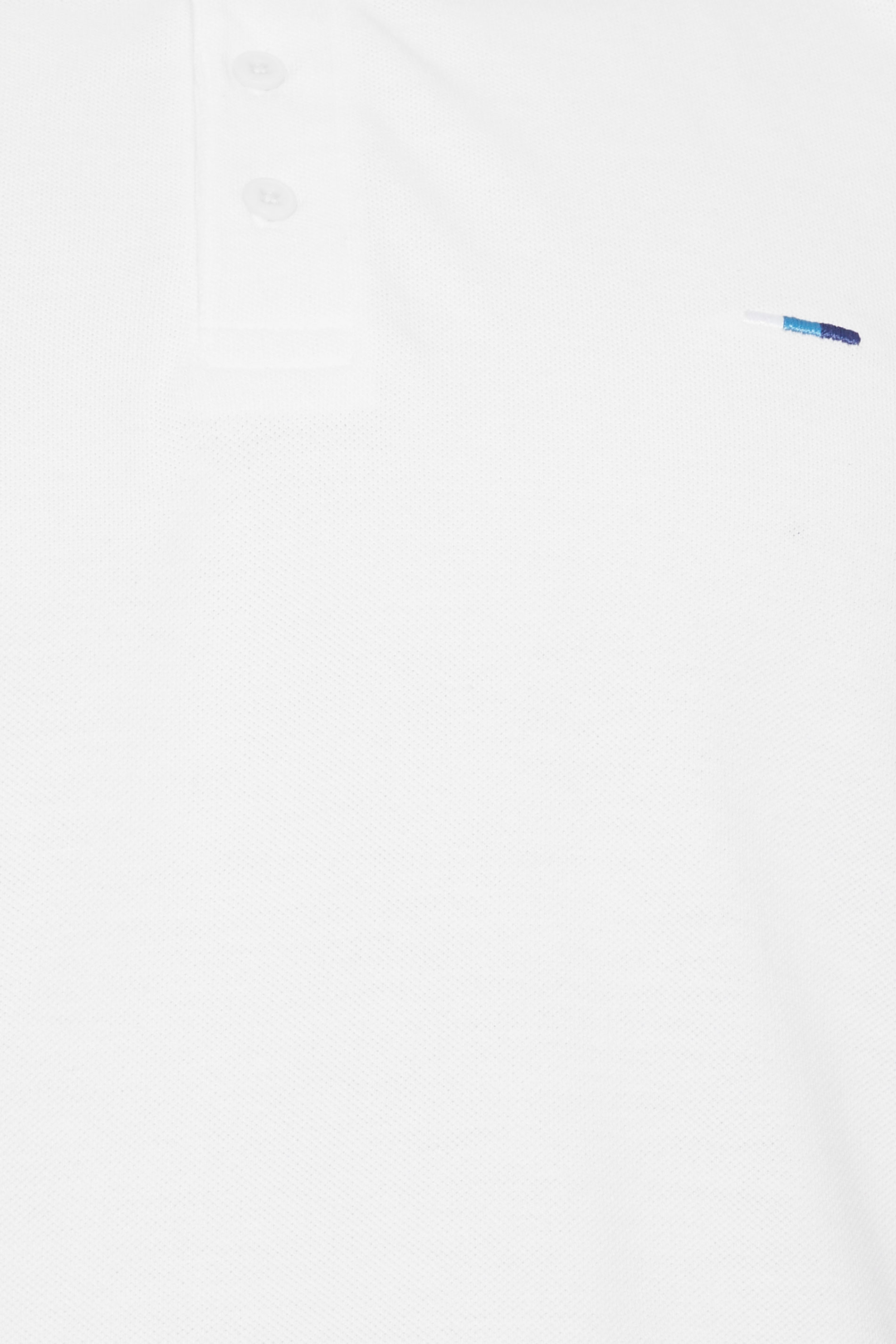 BadRhino Big & Tall White Extra Long Core Polo Shirt | BadRhino 4