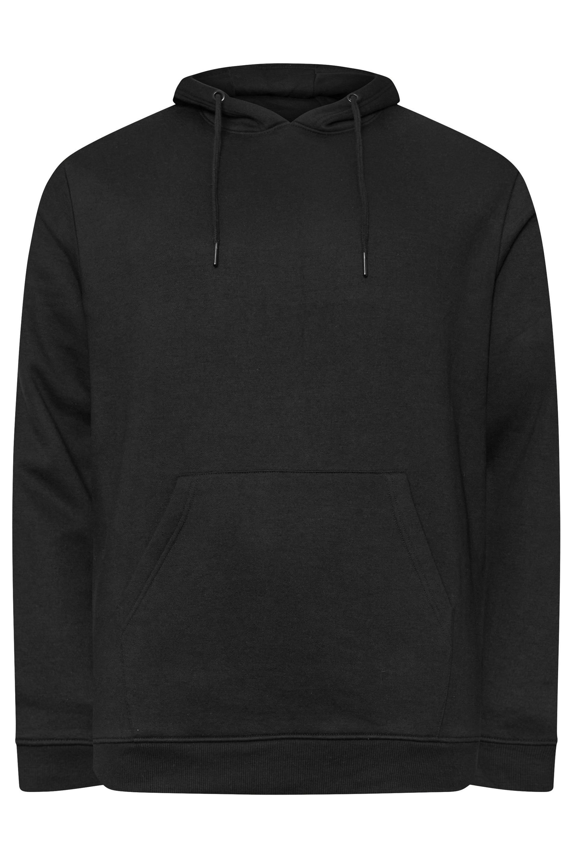 BadRhino Big & Tall Black Premium Hoodie | BadRhino 4