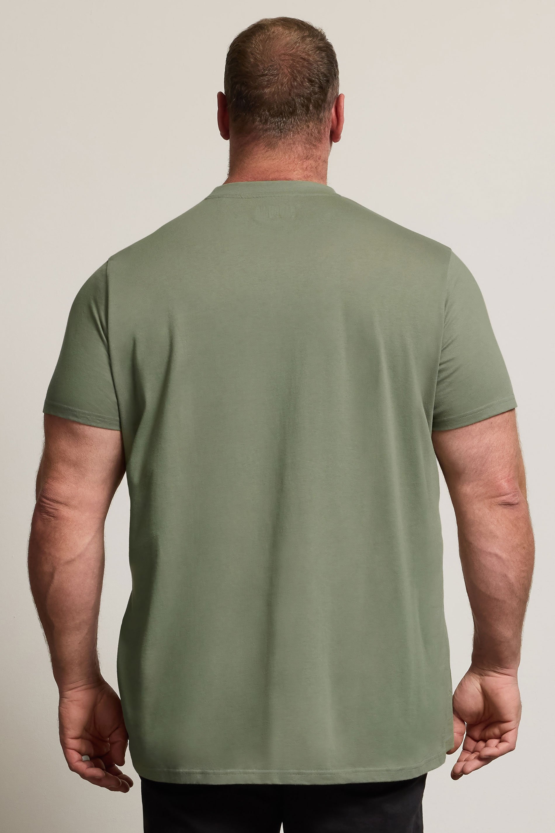 BadRhino Big & Tall Sage Green Extra Long Core T-Shirt | BadRhino 3