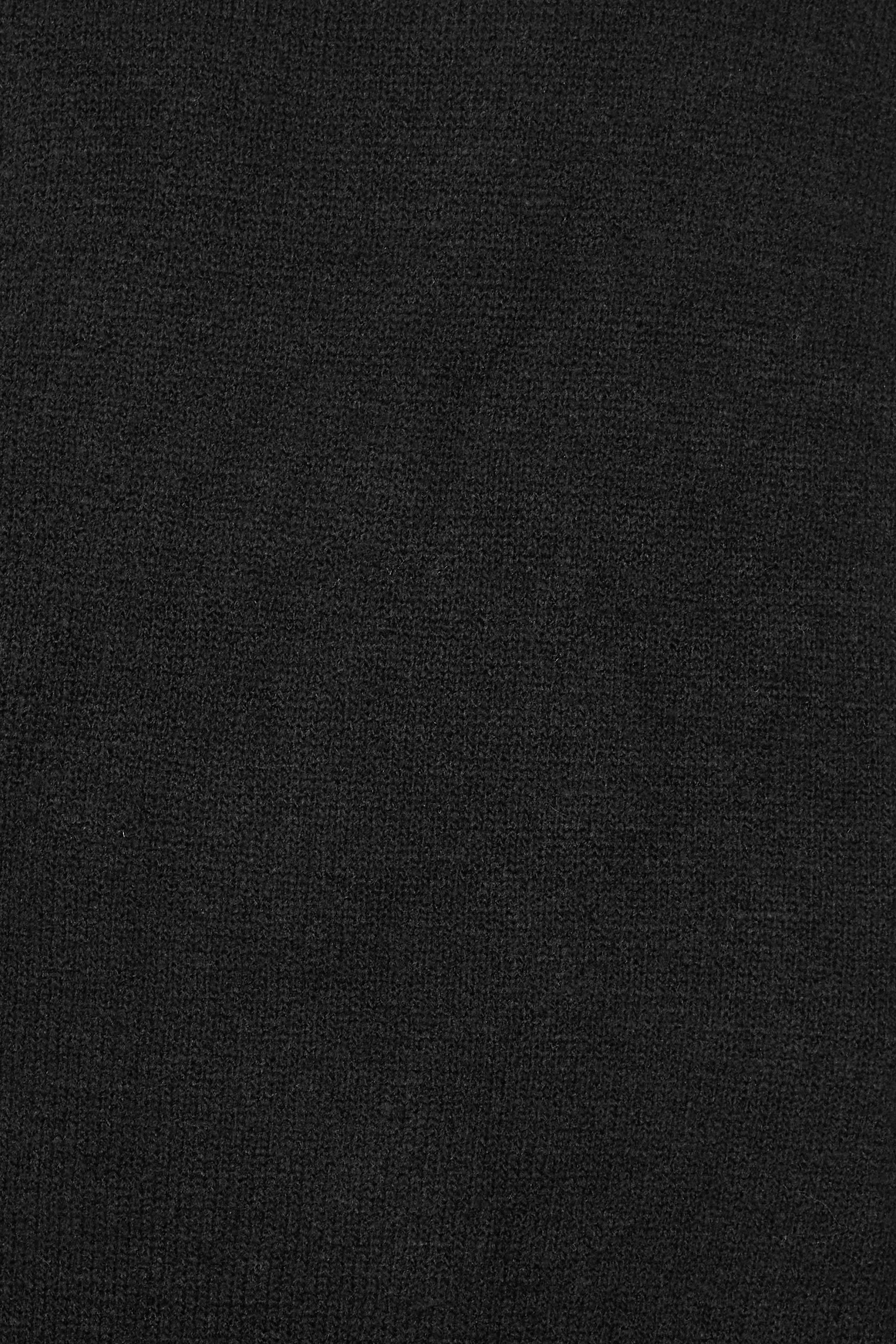 JACK & JONES Big & Tall Black Crew Neck Jumper | BadRhino 2