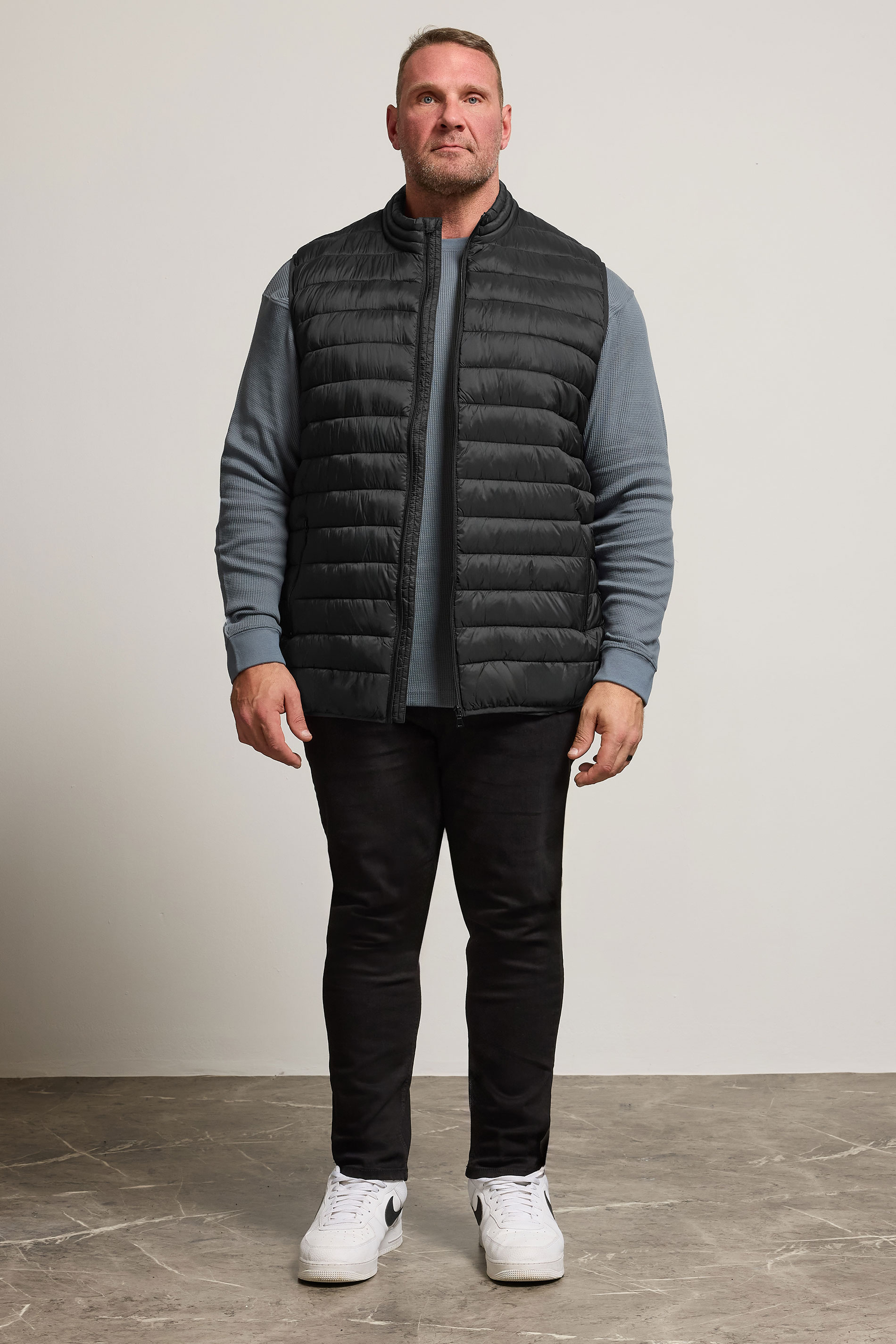 BadRhino Black Puffer Gilet | BadRhino 3