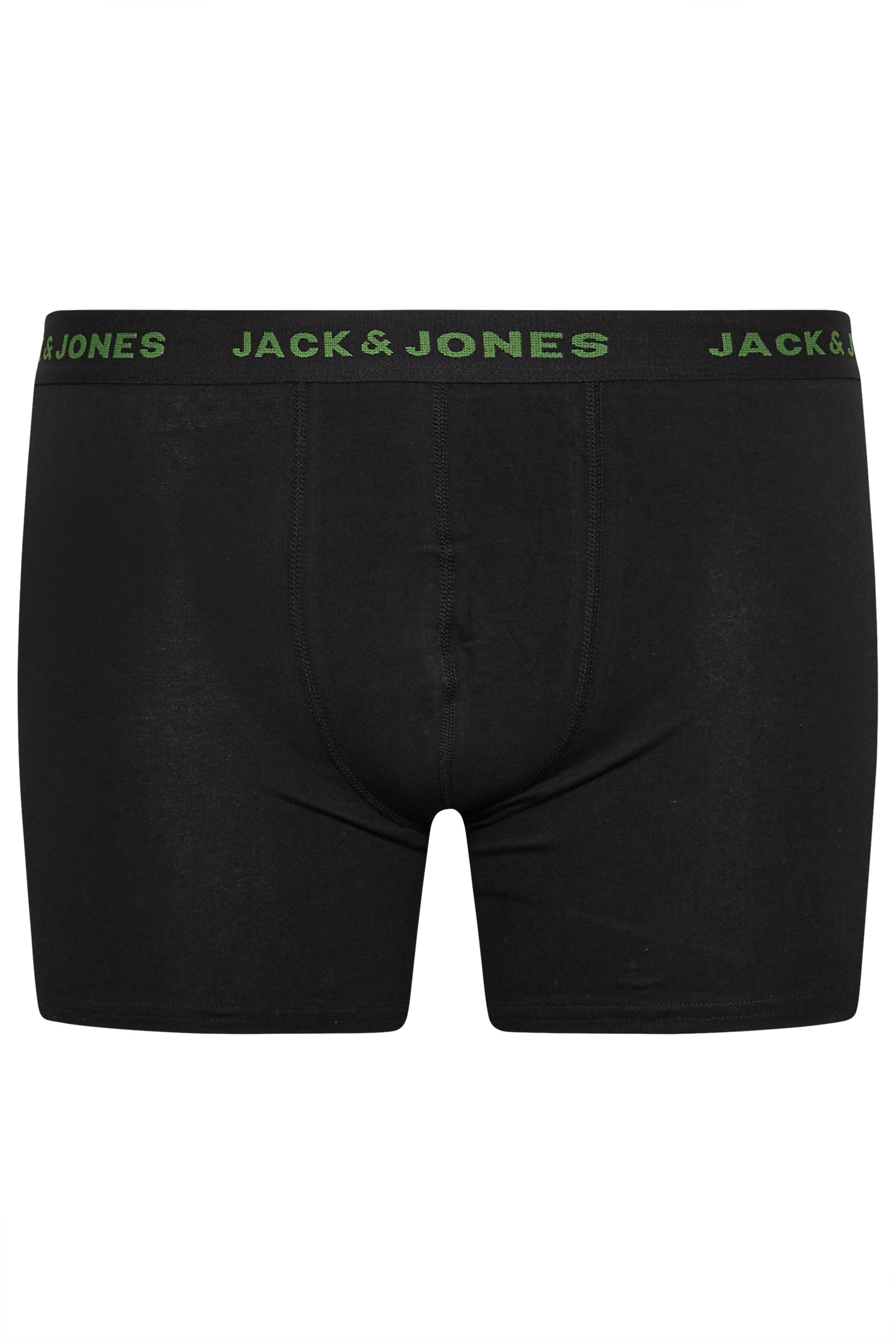 JACK & JONES Big & Tall Black 7 Pack Basic Boxers | M&Co 7