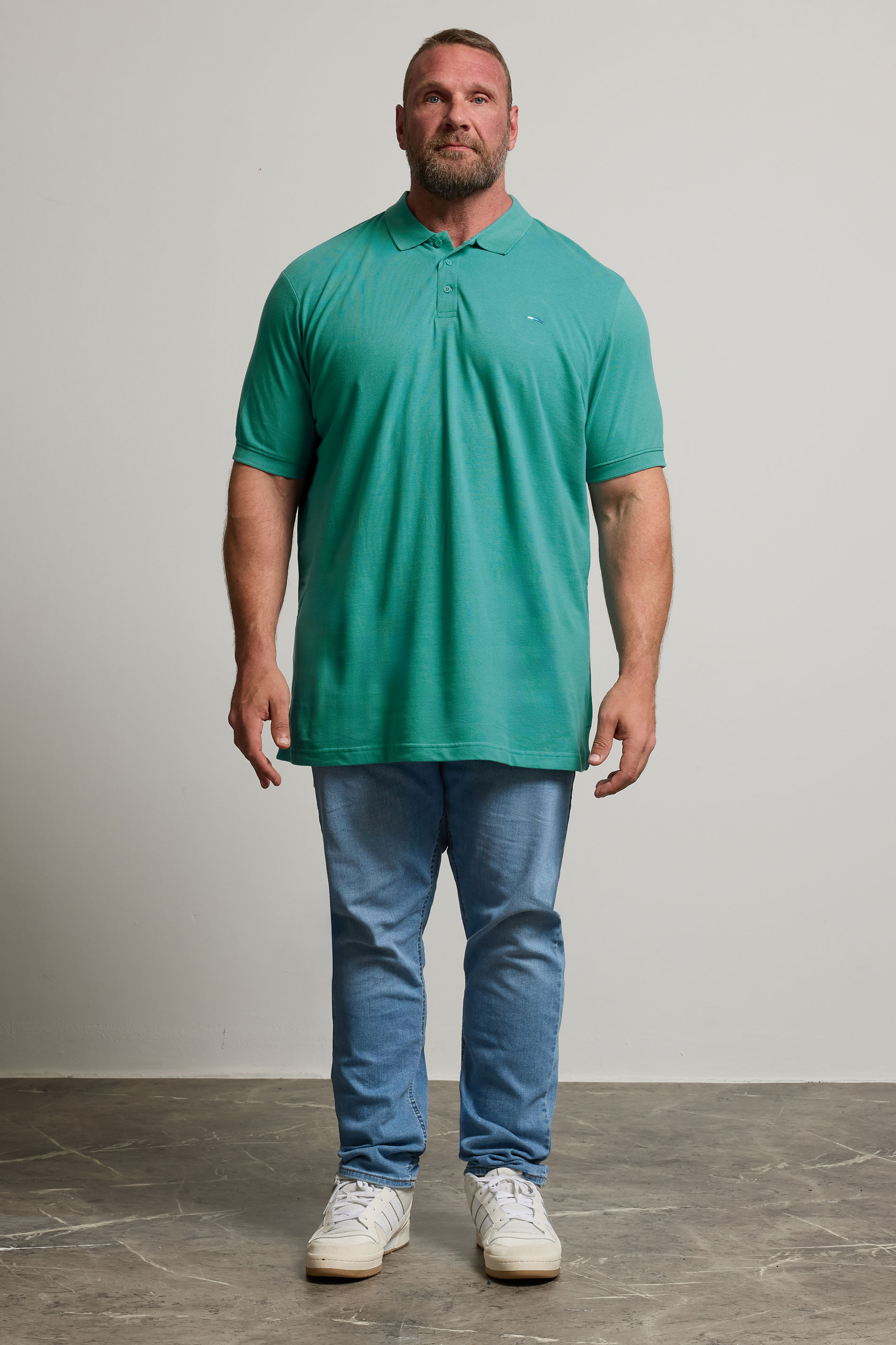 BadRhino Pacific Blue Core Polo Shirt | BadRhino 3