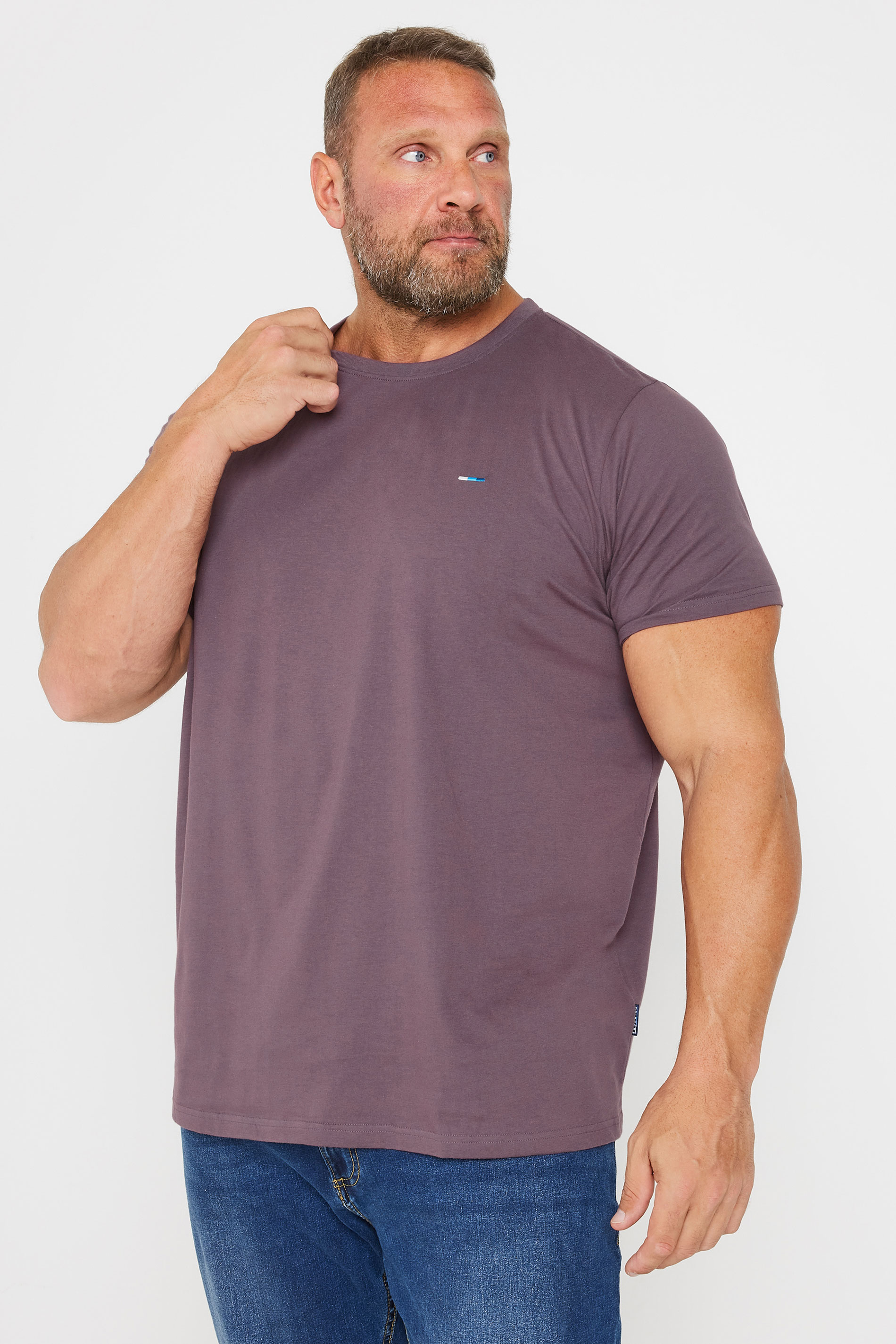 BadRhino Big & Tall Dusk Purple Core T-Shirt | BadRhino 2