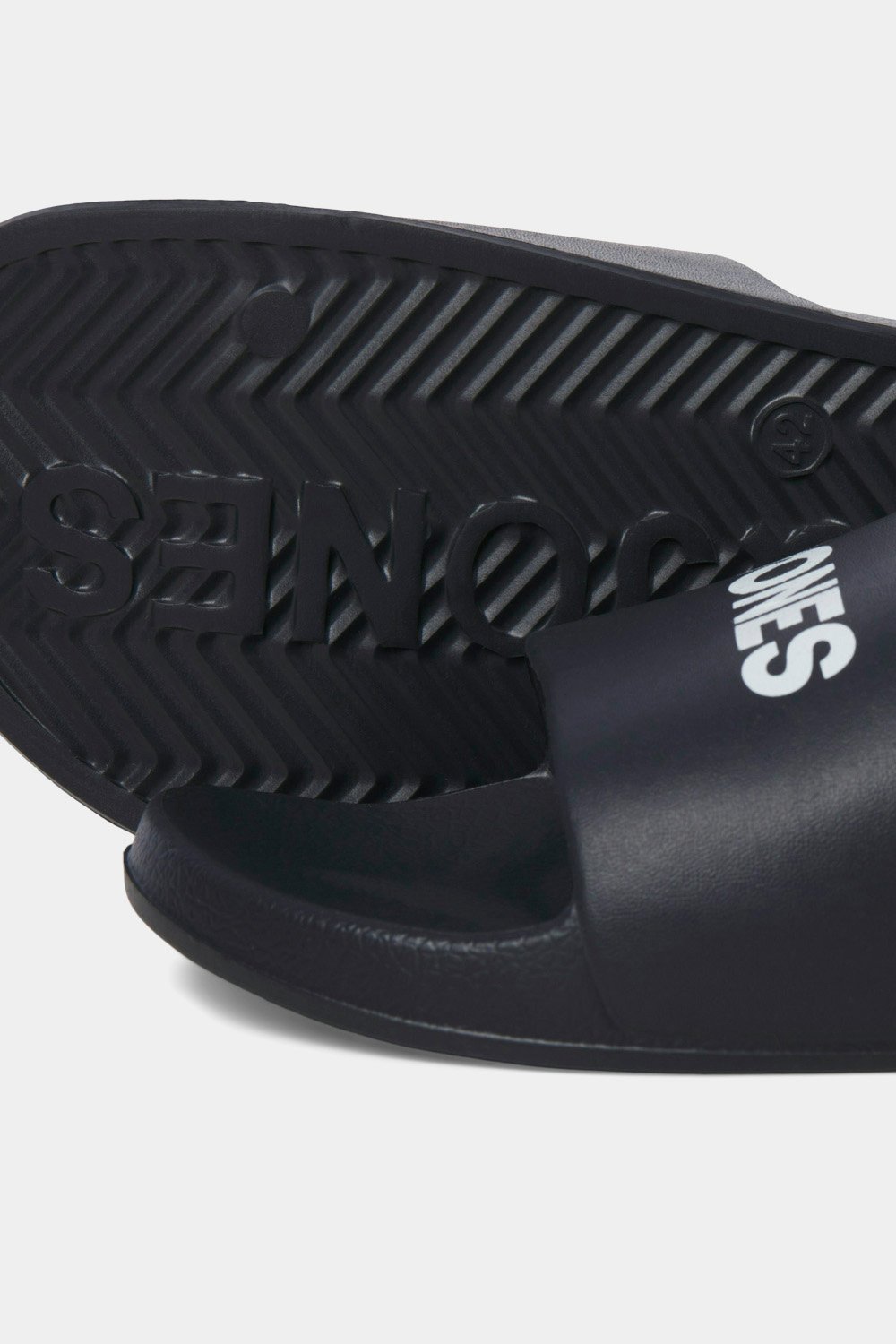 JACK & JONES Black Branded Moulded Sliders | BadRhino 4
