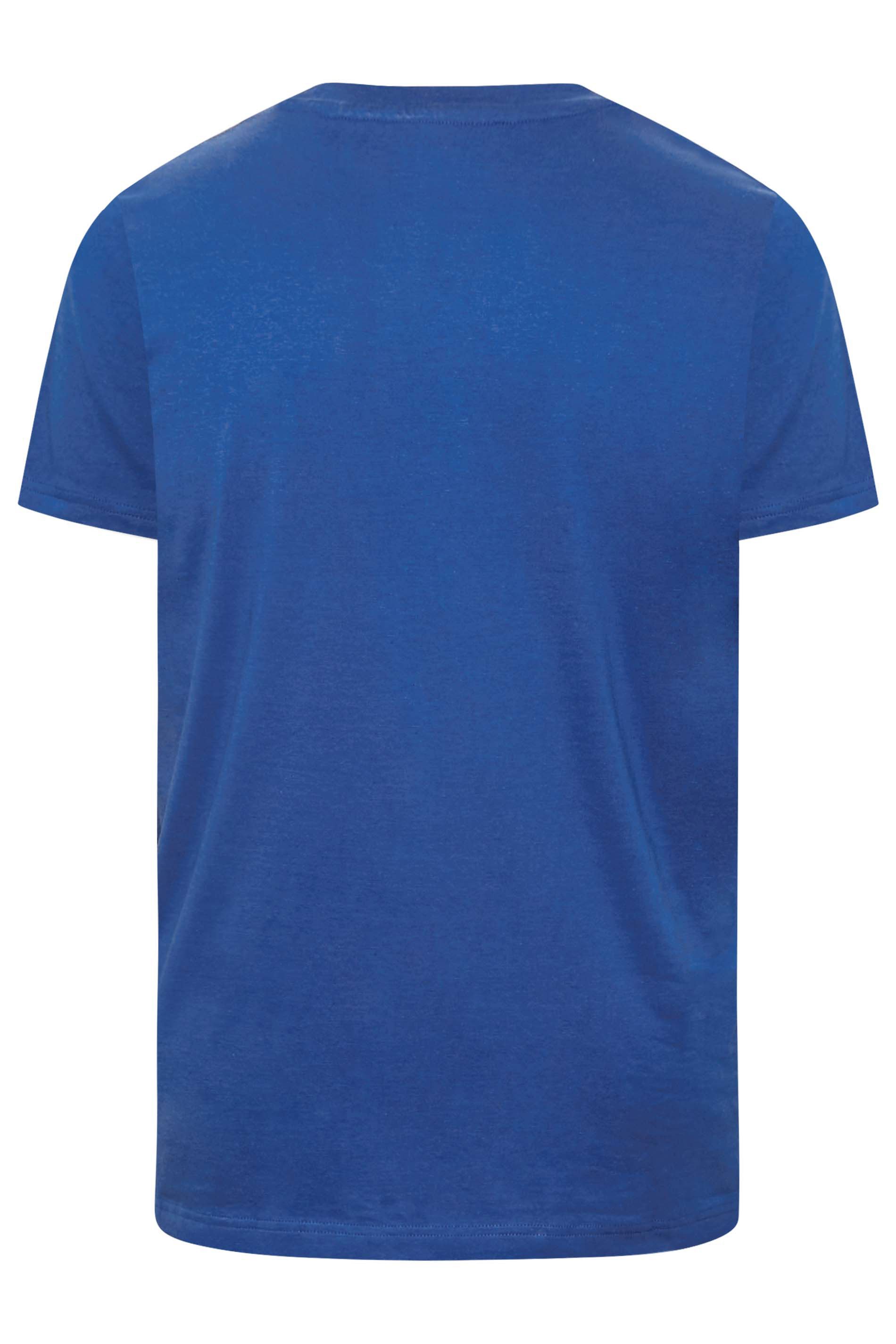 BadRhino Big & Tall Bright Blue Extra Long Core T-Shirt | BadRhino 6