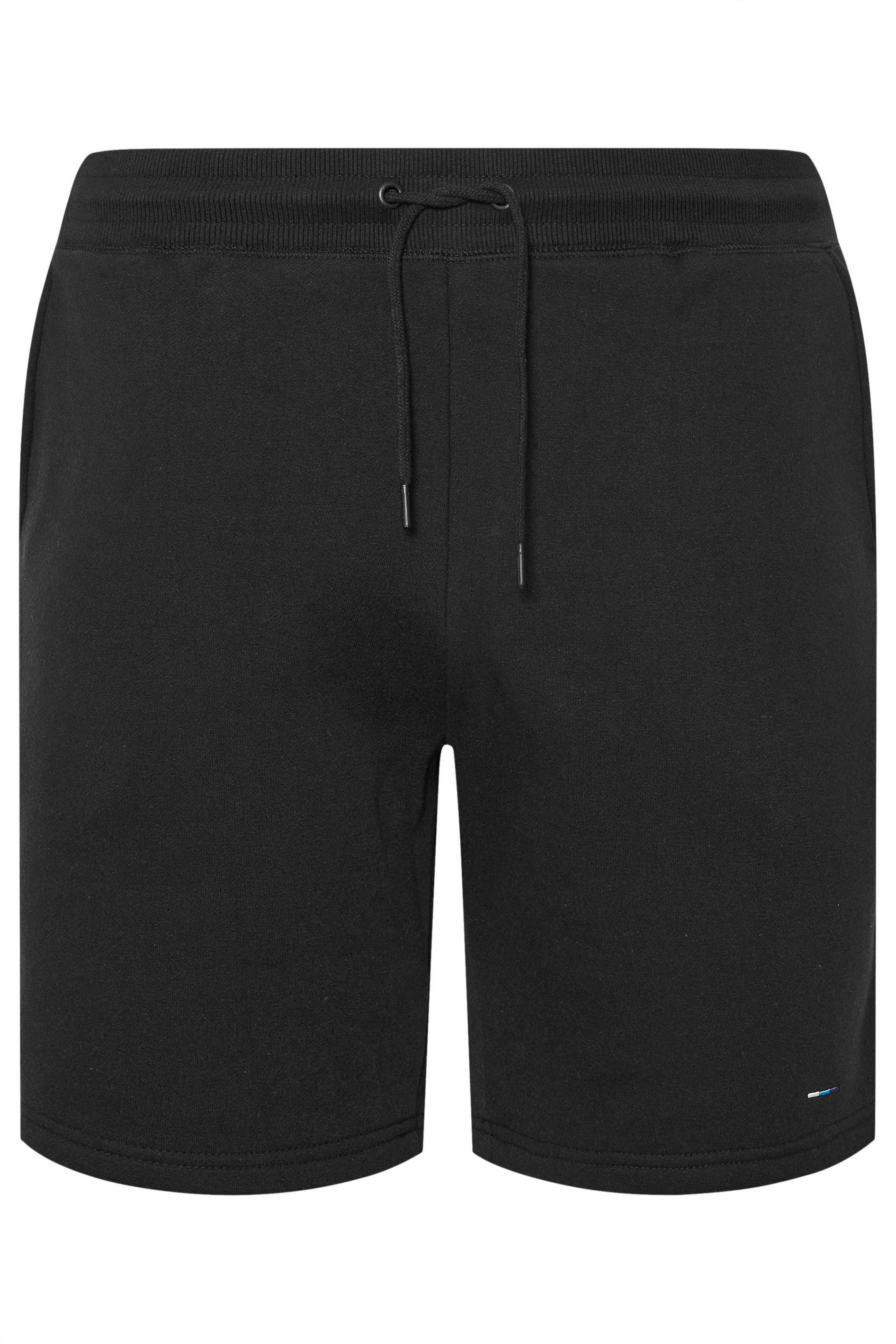 BadRhino Big & Tall Black Jogger Shorts | BadRhino 5