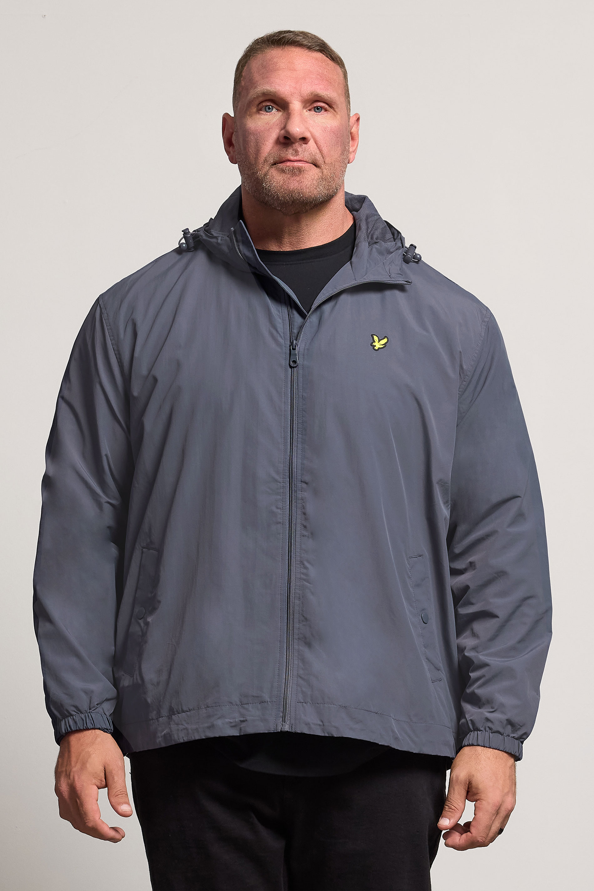 LYLE & SCOTT Grey Hooded Jacket | BadRhino 1