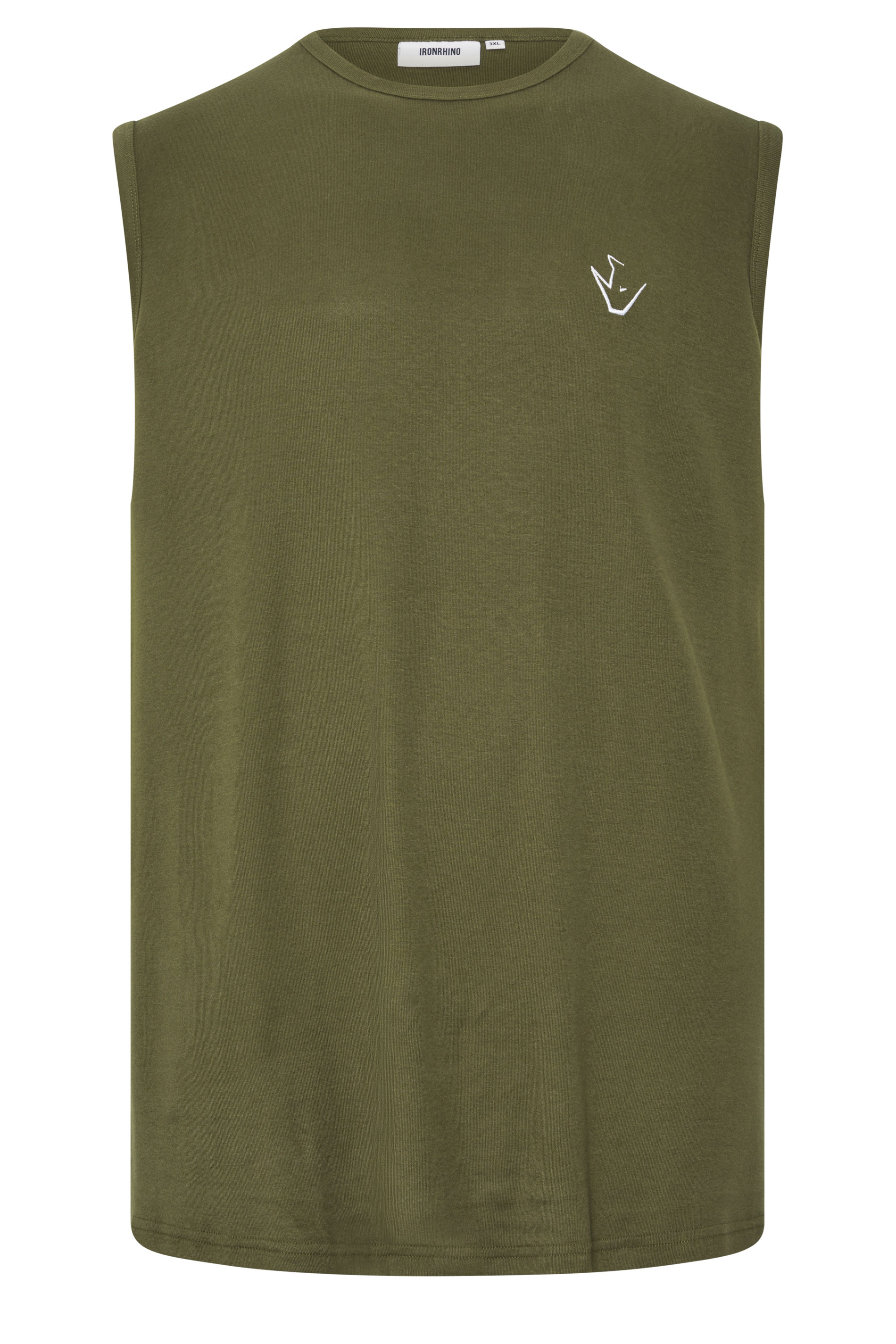 IronRhino Big & Tall Olive Green 'Rest Day' Vest | BadRhino 5