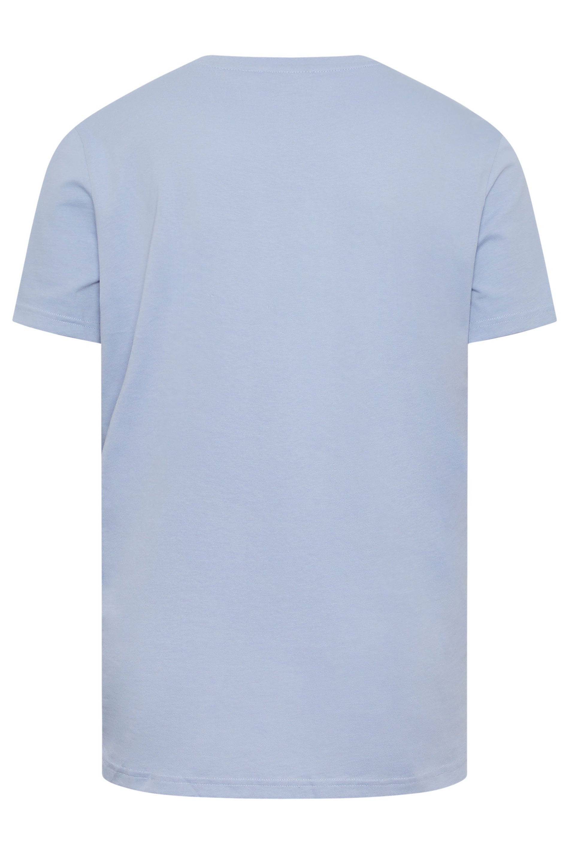 LYLE & SCOTT Big & Tall Bubble Blue Core T-Shirt | BadRhino 4