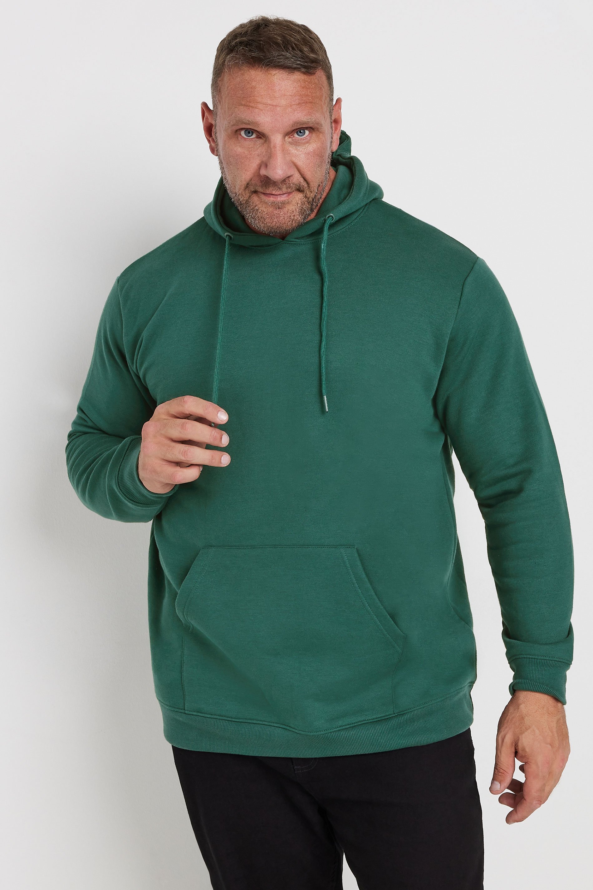 BadRhino Big & Tall Dark Green Premium Hoodie | BadRhino 2