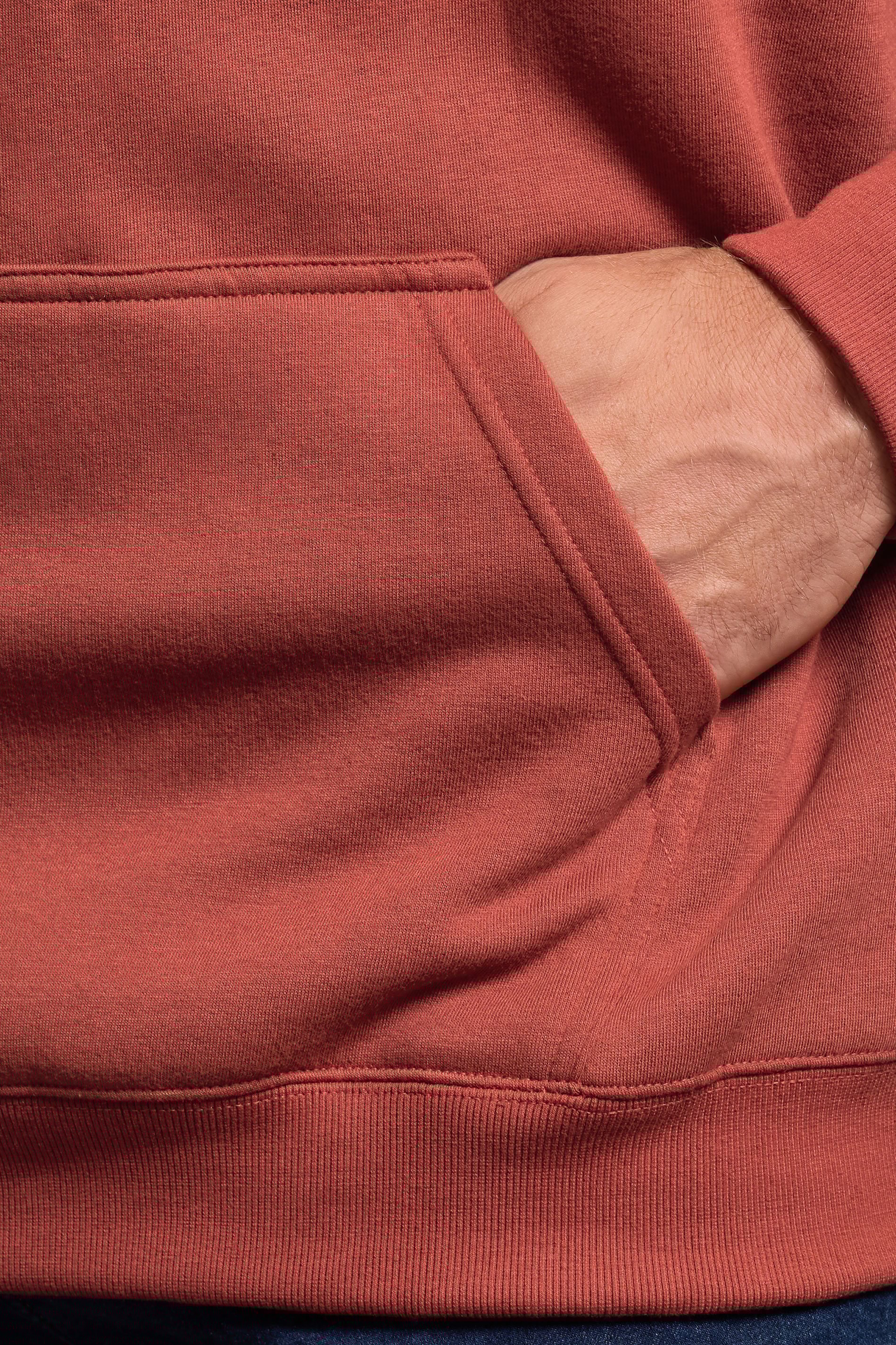 BadRhino Big & Tall Burnt Red Hoodie | BadRhino 5