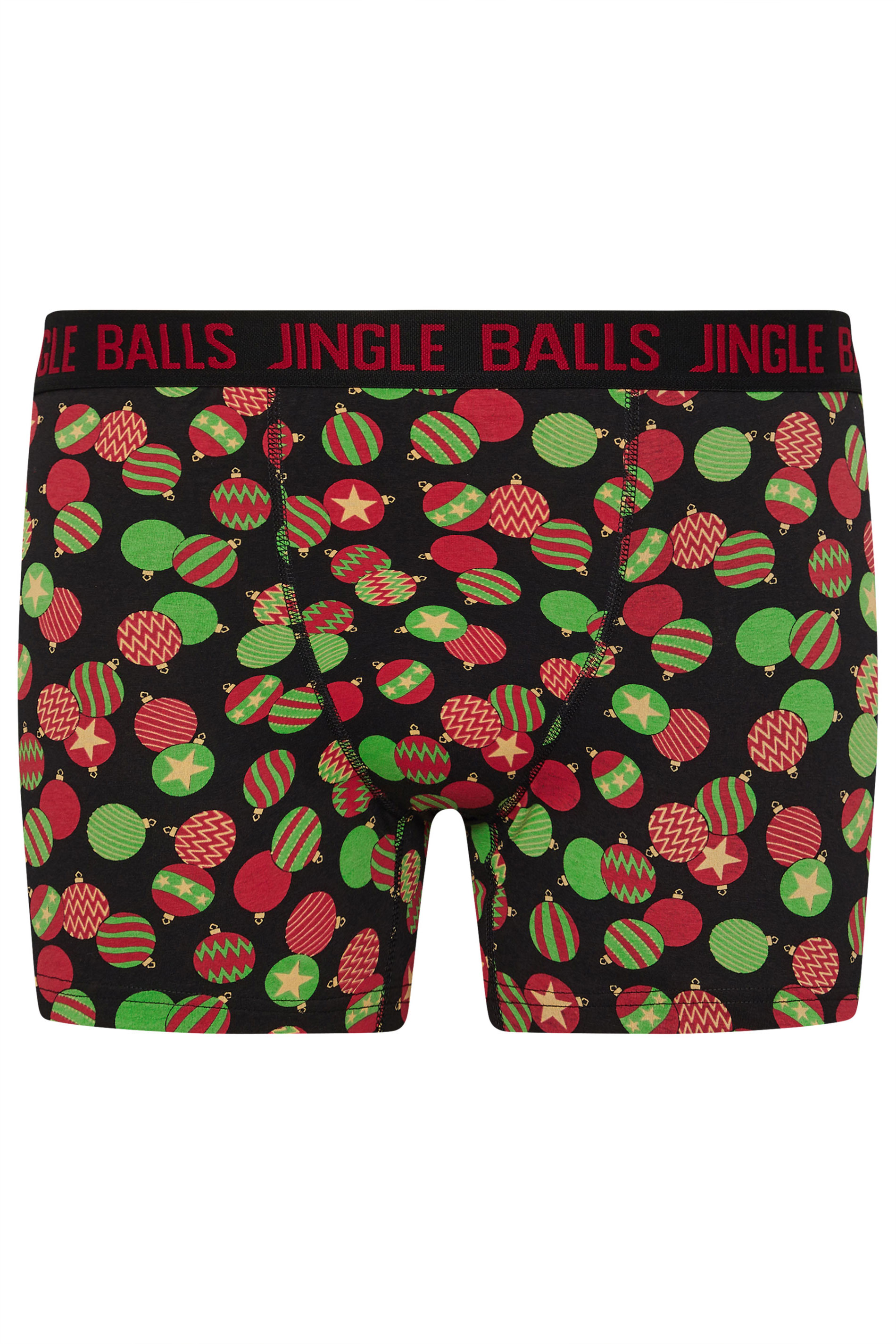 BadRhino 3 PACK Black & Red Christmas Boxers | BadRhino 5