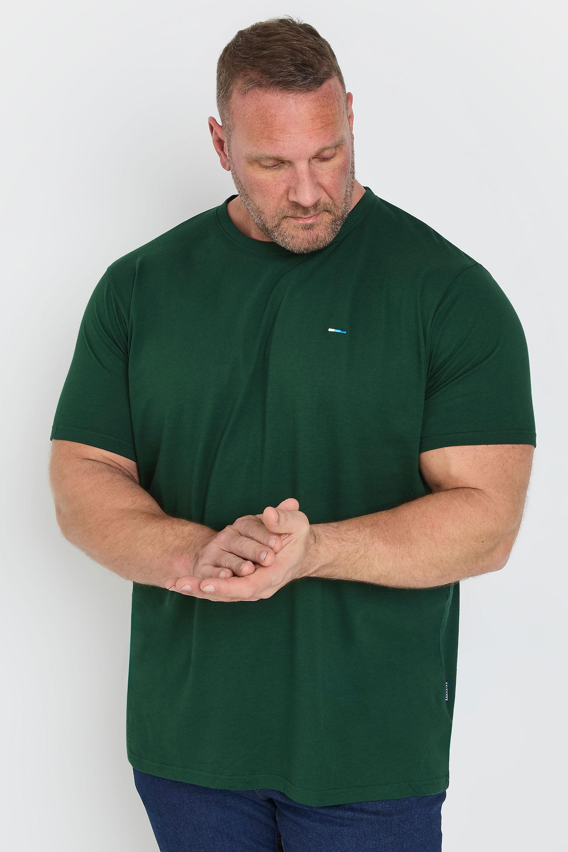 BadRhino Big & Tall 5 PACK Dark Green & Blue Core T-Shirts | BadRhino 3