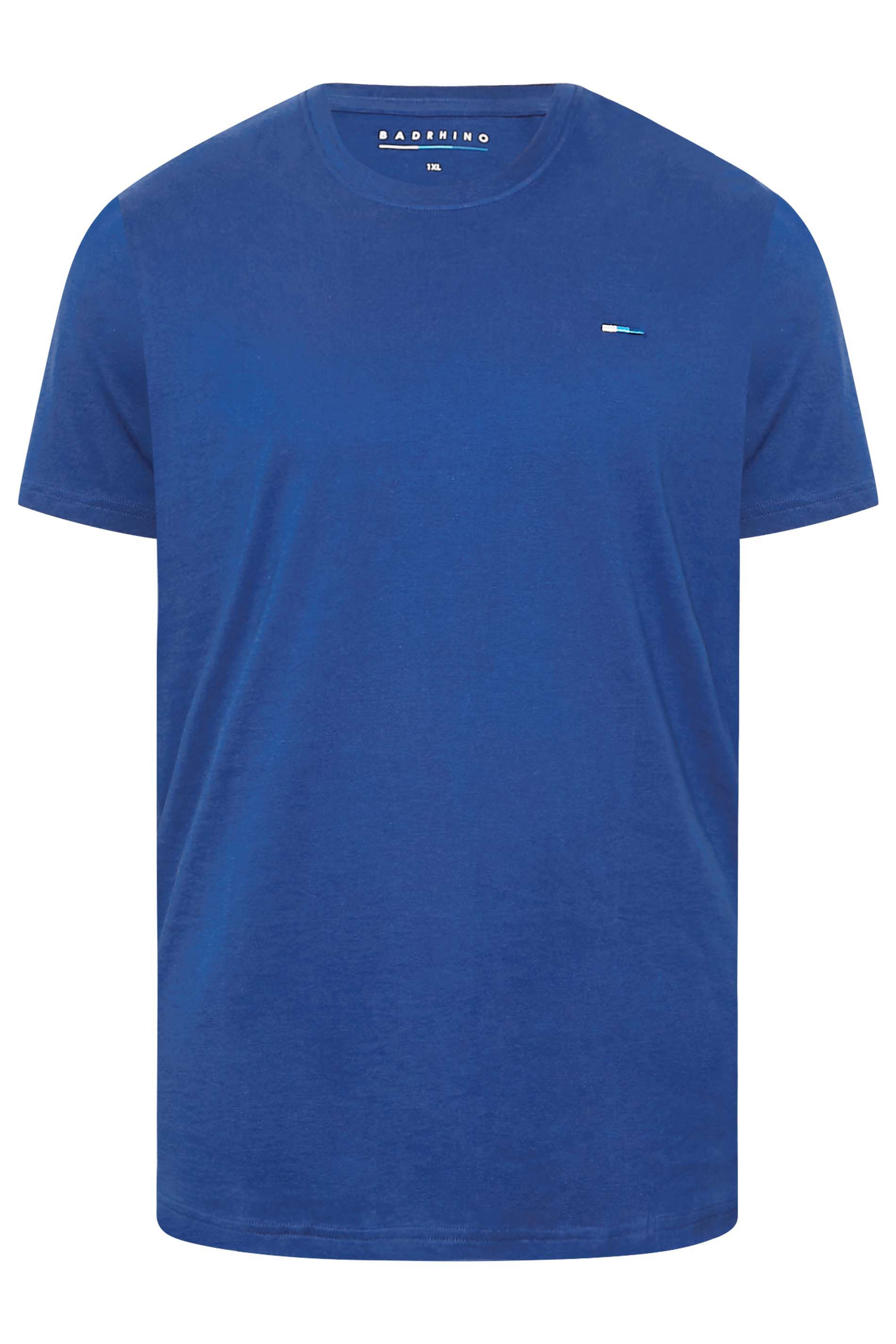 BadRhino Big & Tall Bright Blue Extra Long Core T-Shirt | BadRhino 5