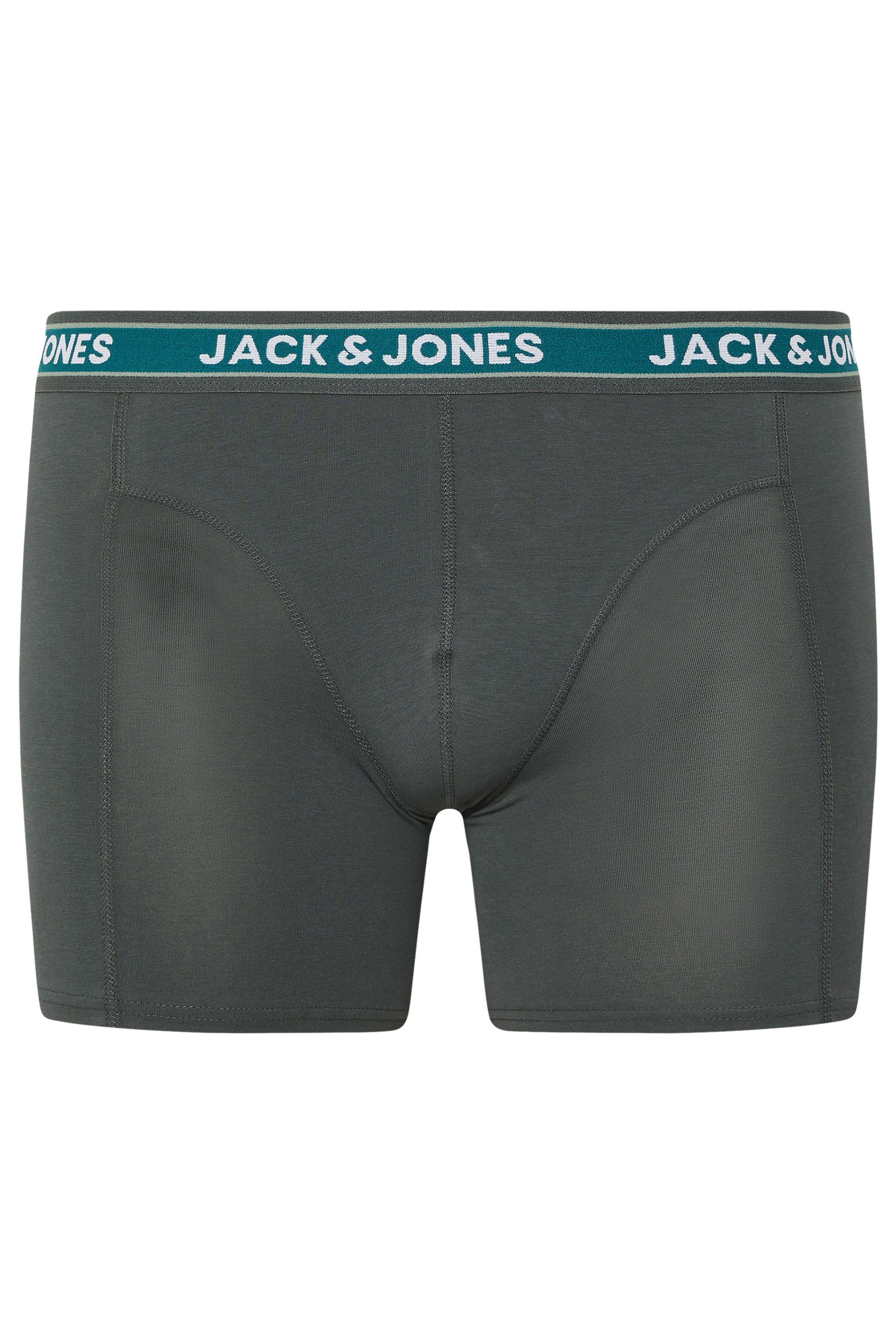 JACK & JONES Big & Tall 5 Pack Blue & Black Boxers | BadRhino 10