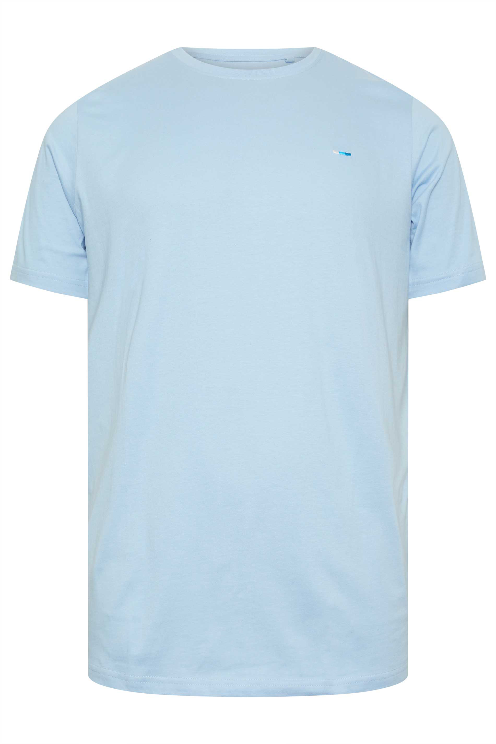 BadRhino Big & Tall Chambray Blue Core T-Shirt | BadRhino 3