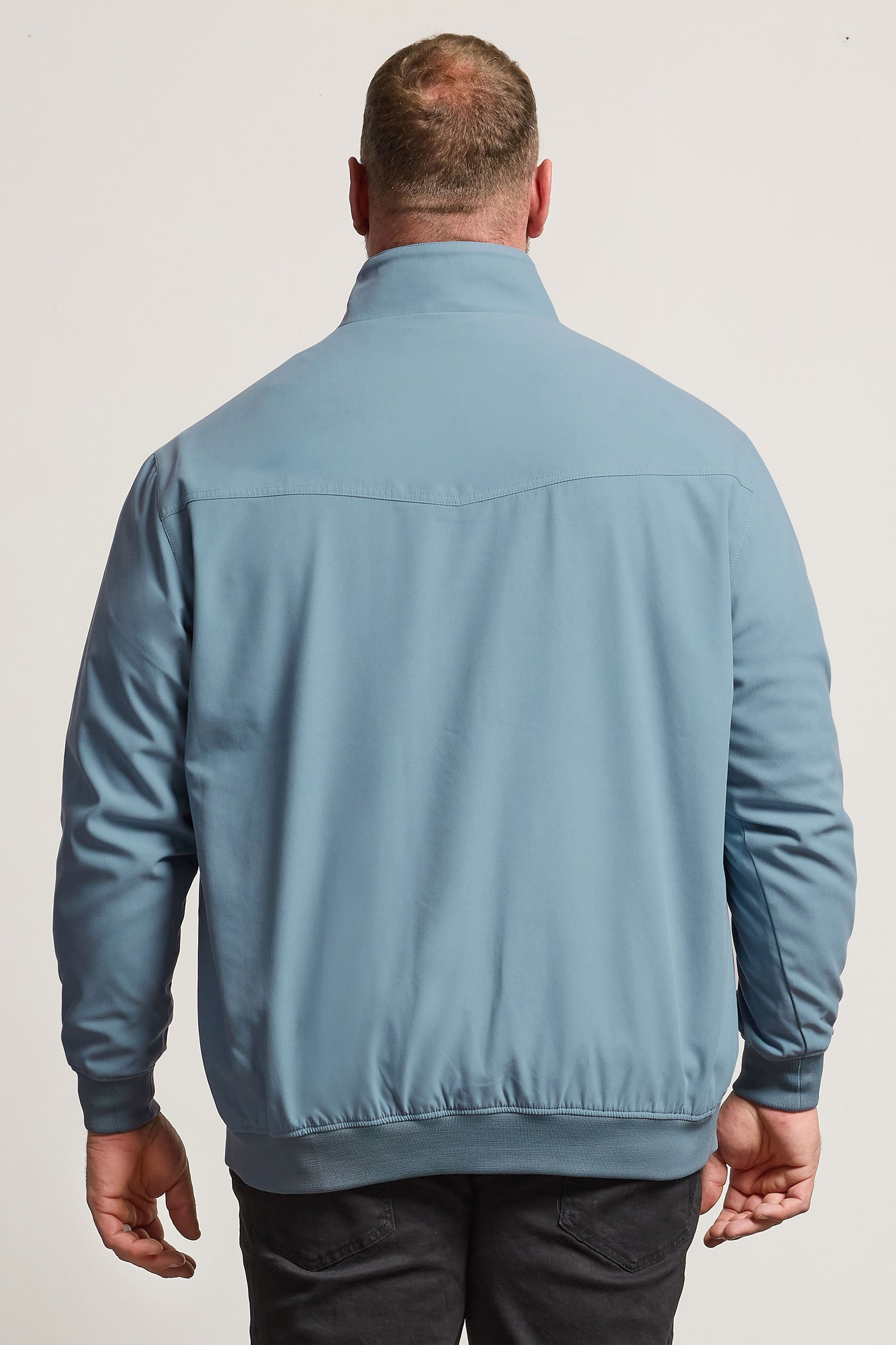 BadRhino Big & Tall Blue Harrington Jacket | BadRhino 4