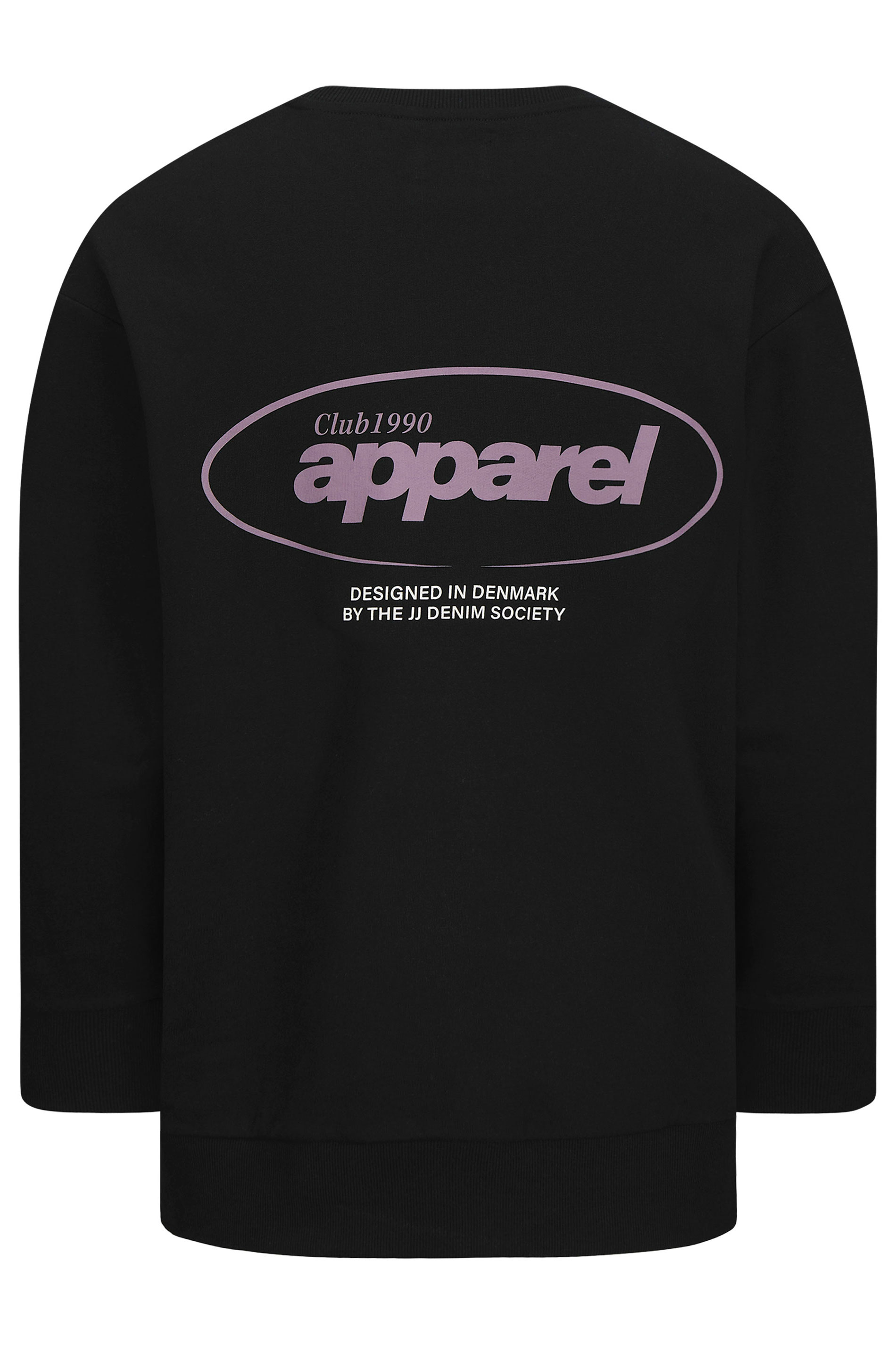 JACK & JONES Big & Tall Black 'Club 1990' Sweatshirt | BadRhino 3