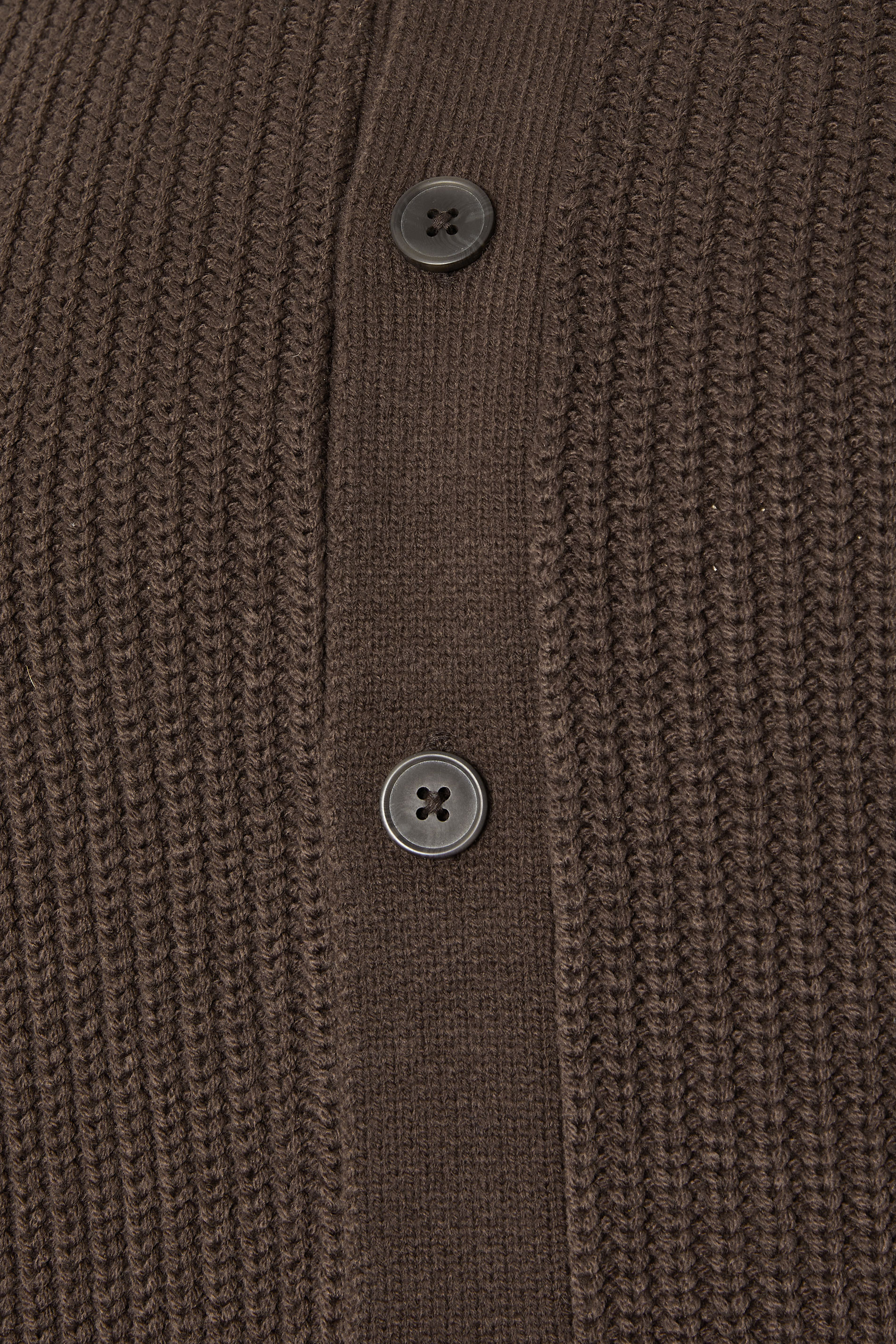 BadRhino Big & Tall Brown Long Sleeve Knitted Shirt | BadRhino 7