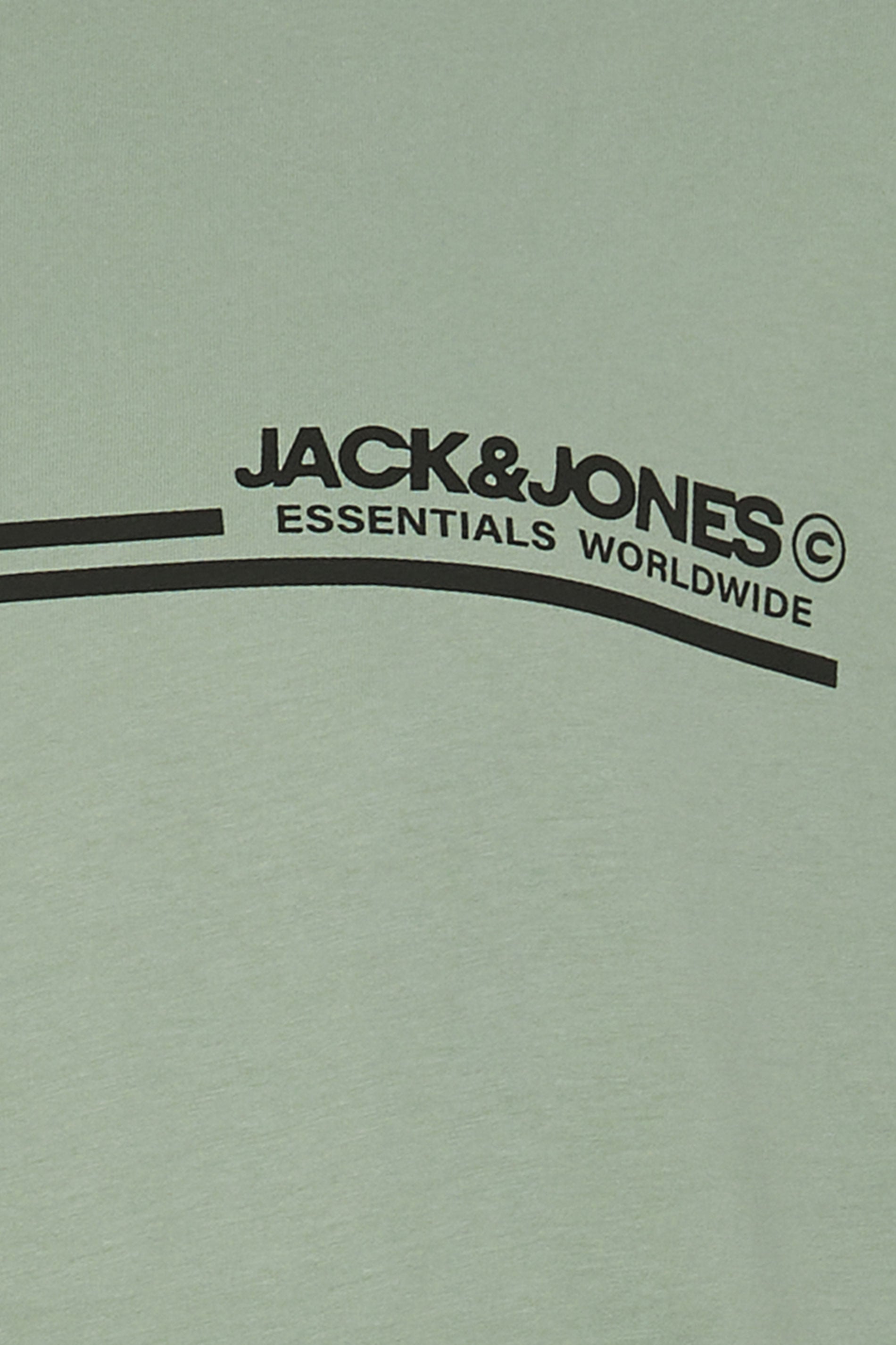 JACK & JONES Big & Tall Green T-Shirt & Shorts Set  6