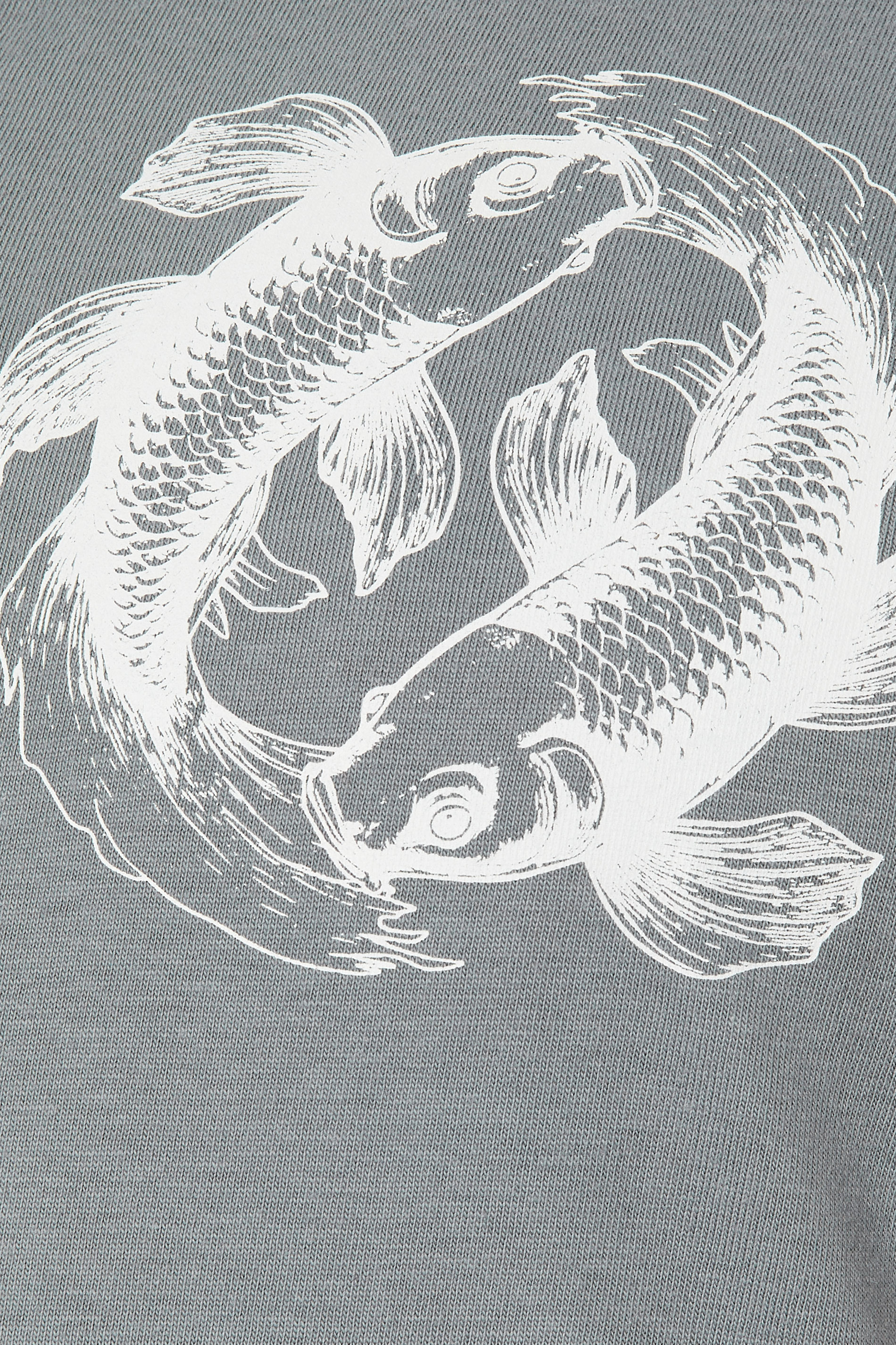 BadRhino Big & Tall Blue Koi Carp Graphic Vest Top | BadRhino 8