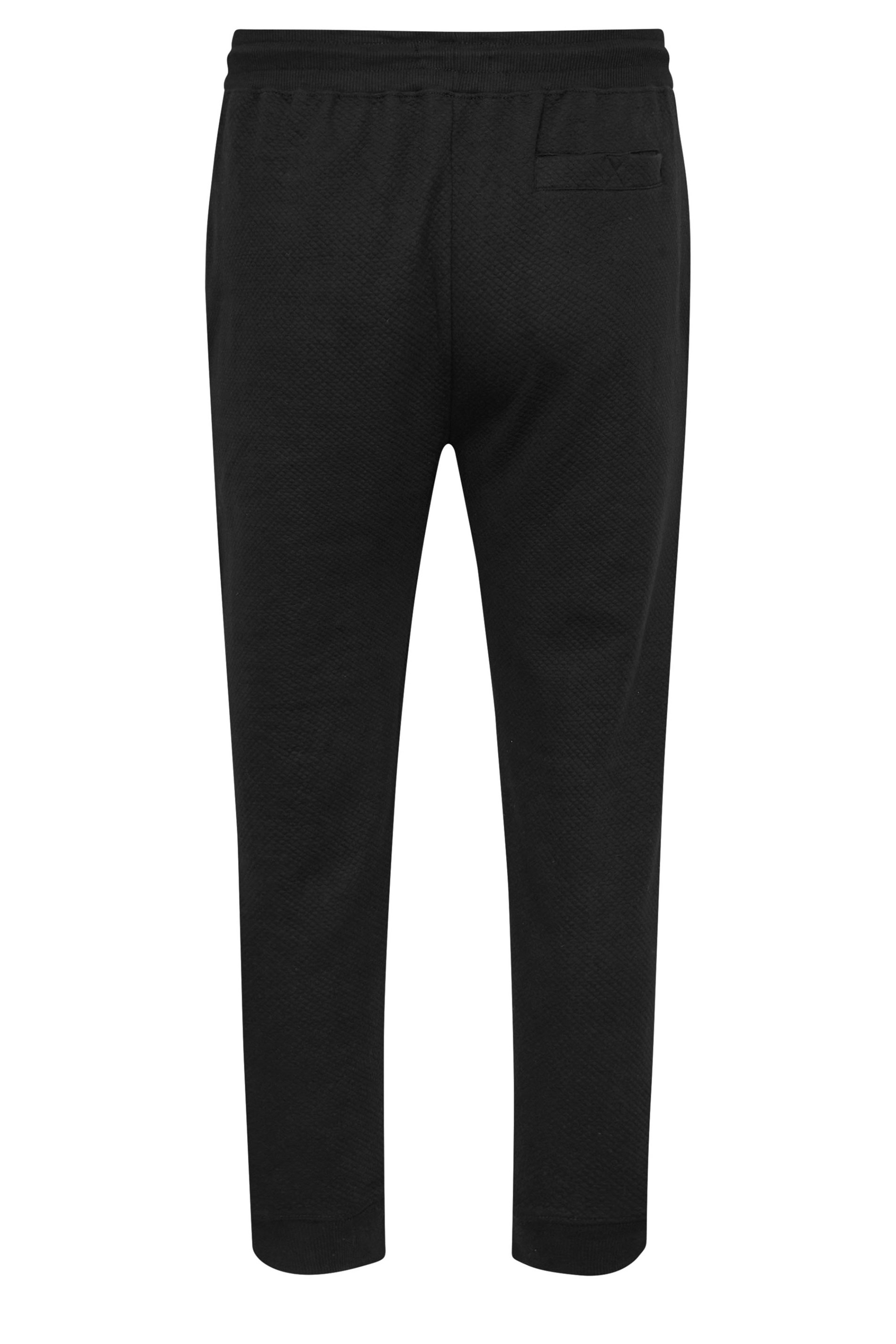 BadRhino Big & Tall Black Diamond Quilted Joggers | BadRhino 5